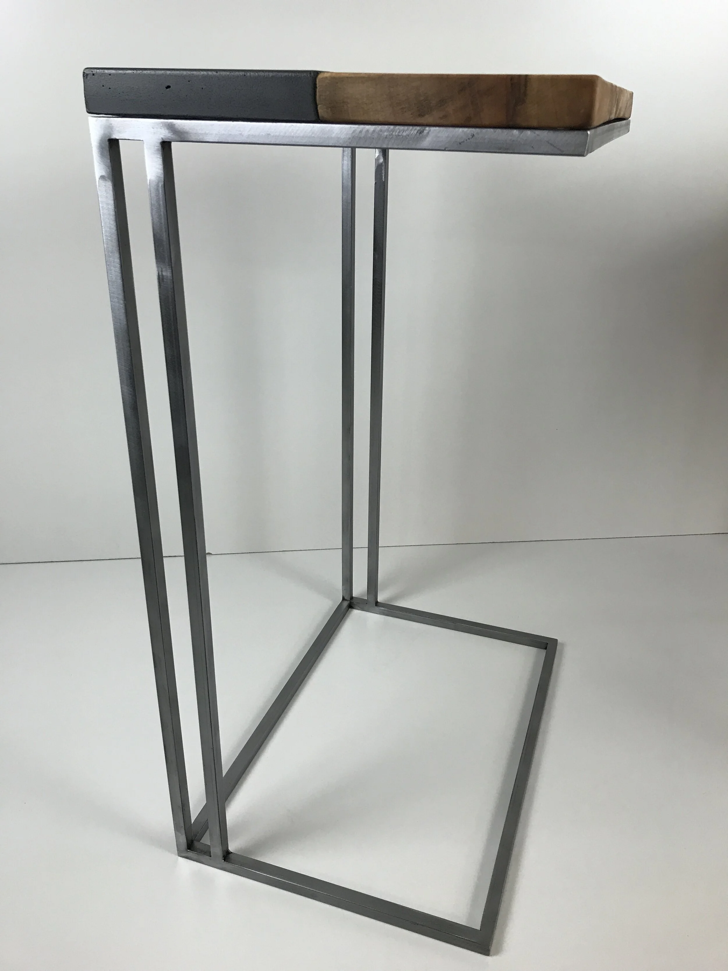 Averio Designed and Fabricated C Tables - Big Leaf Maple