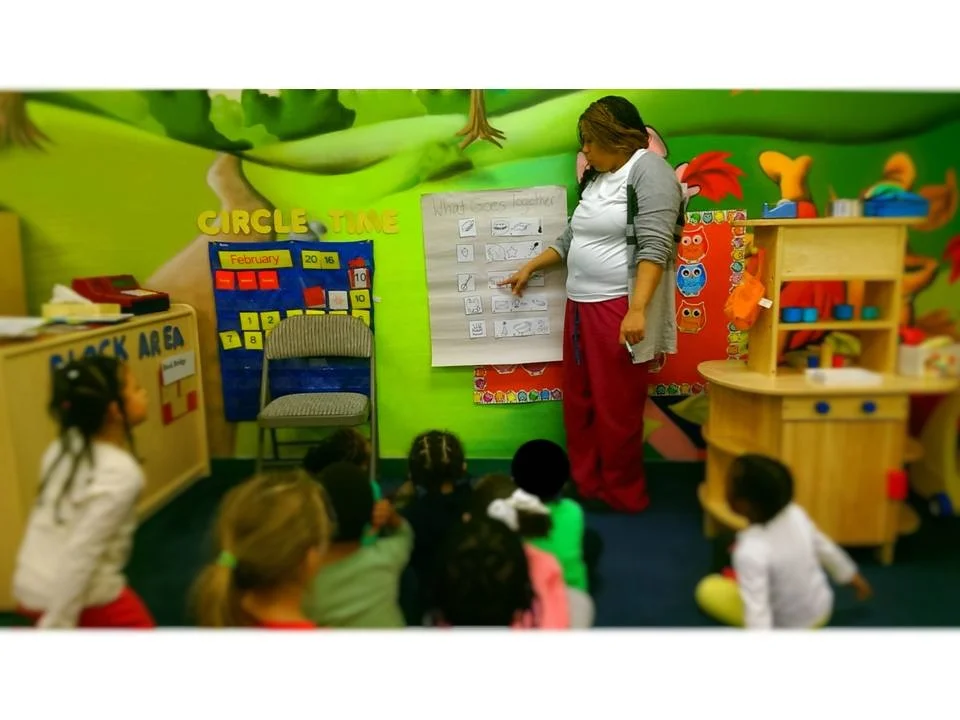 Classroom H during Circle Time.&nbsp;