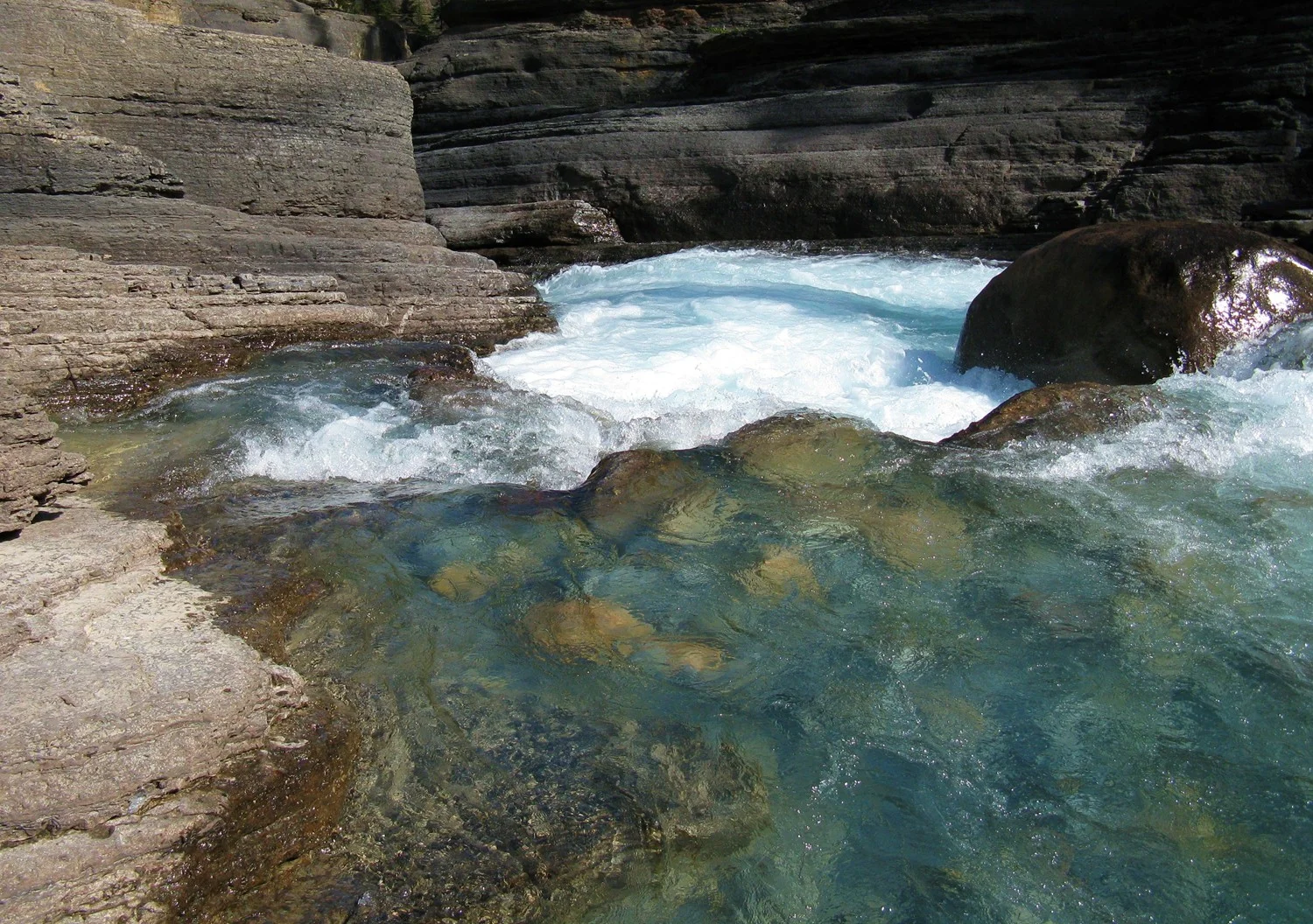  Rockie Mountain stream. 2010 