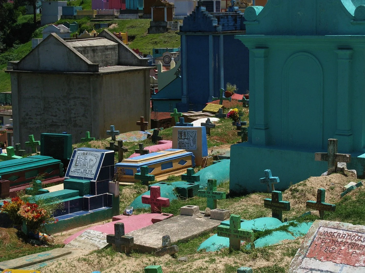  Graveyard in Chichicastenango, Guatemala.&nbsp; 2014 