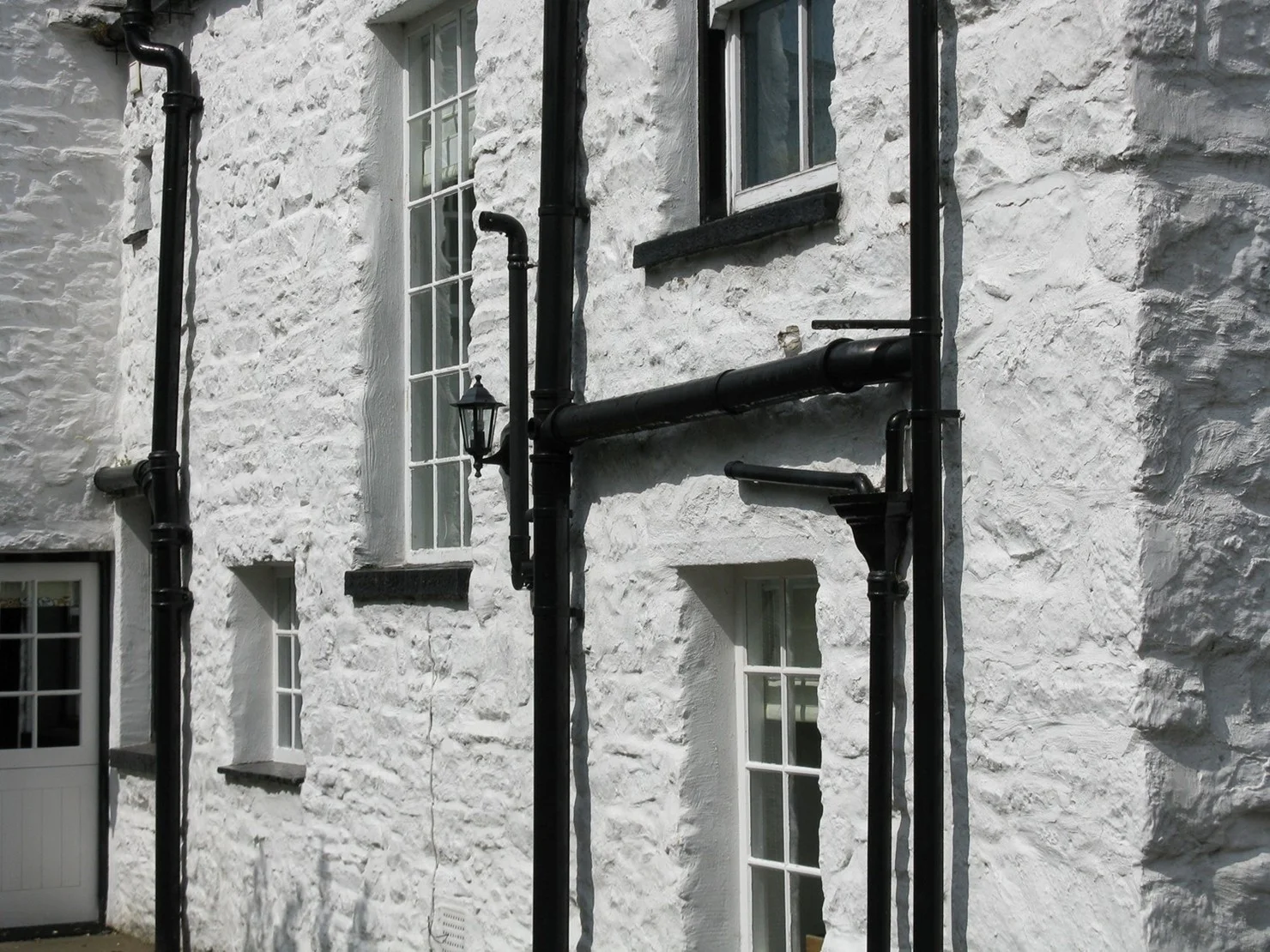  Outdoor plumbing, Dent, Yorkshire Dales National Park.&nbsp; 2013 