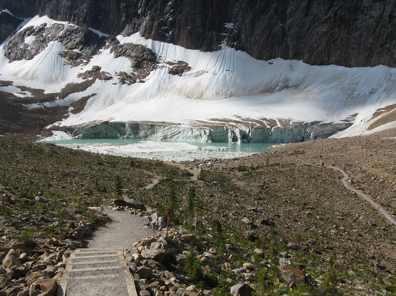  Angel Glacier Trail, Jasper National Park, British Columbia.&nbsp; 2011 