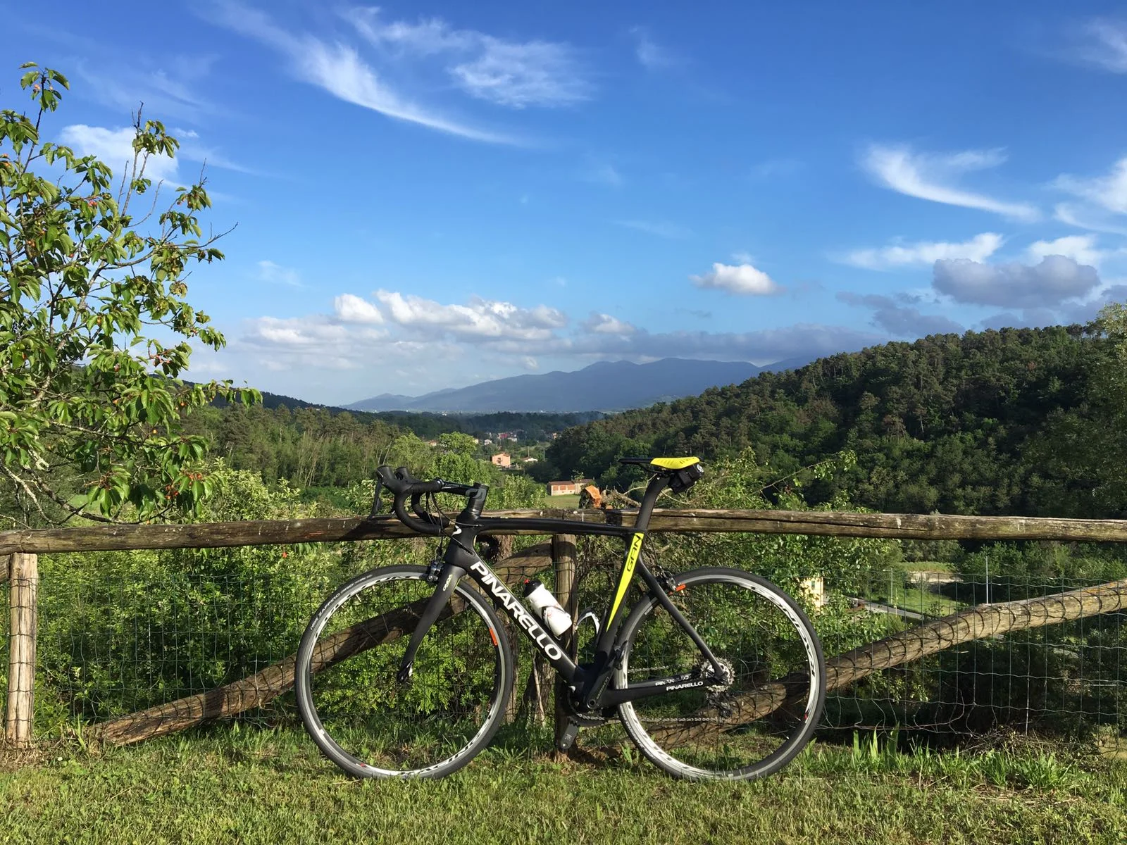 After a spectacular ride then relax in A Chele