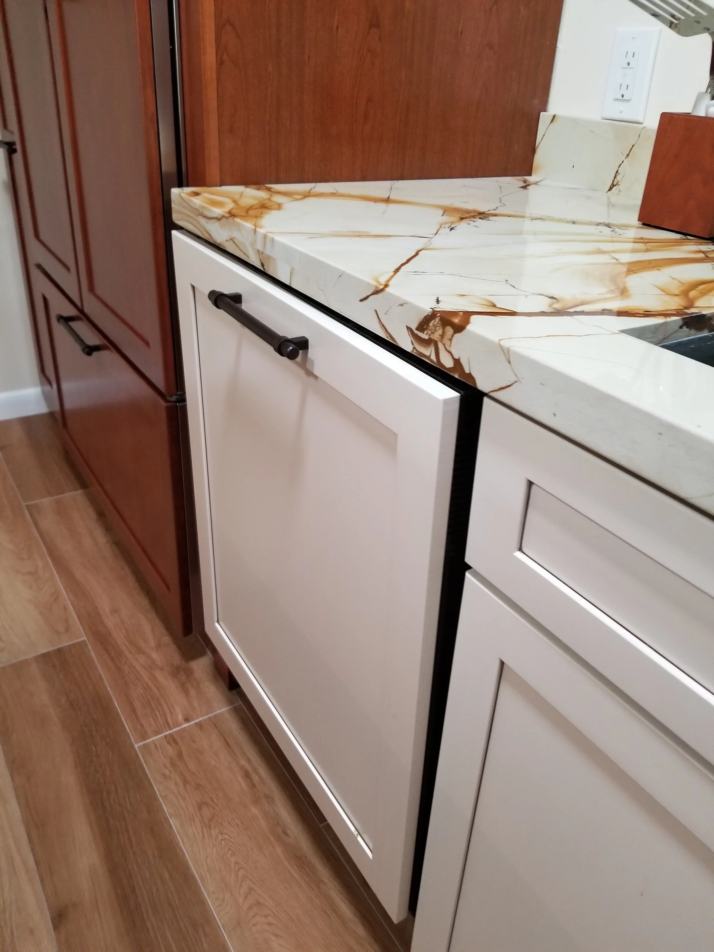 Two Toned Kitchen and Storage Solutions — Fournier custom Designs Inc.
