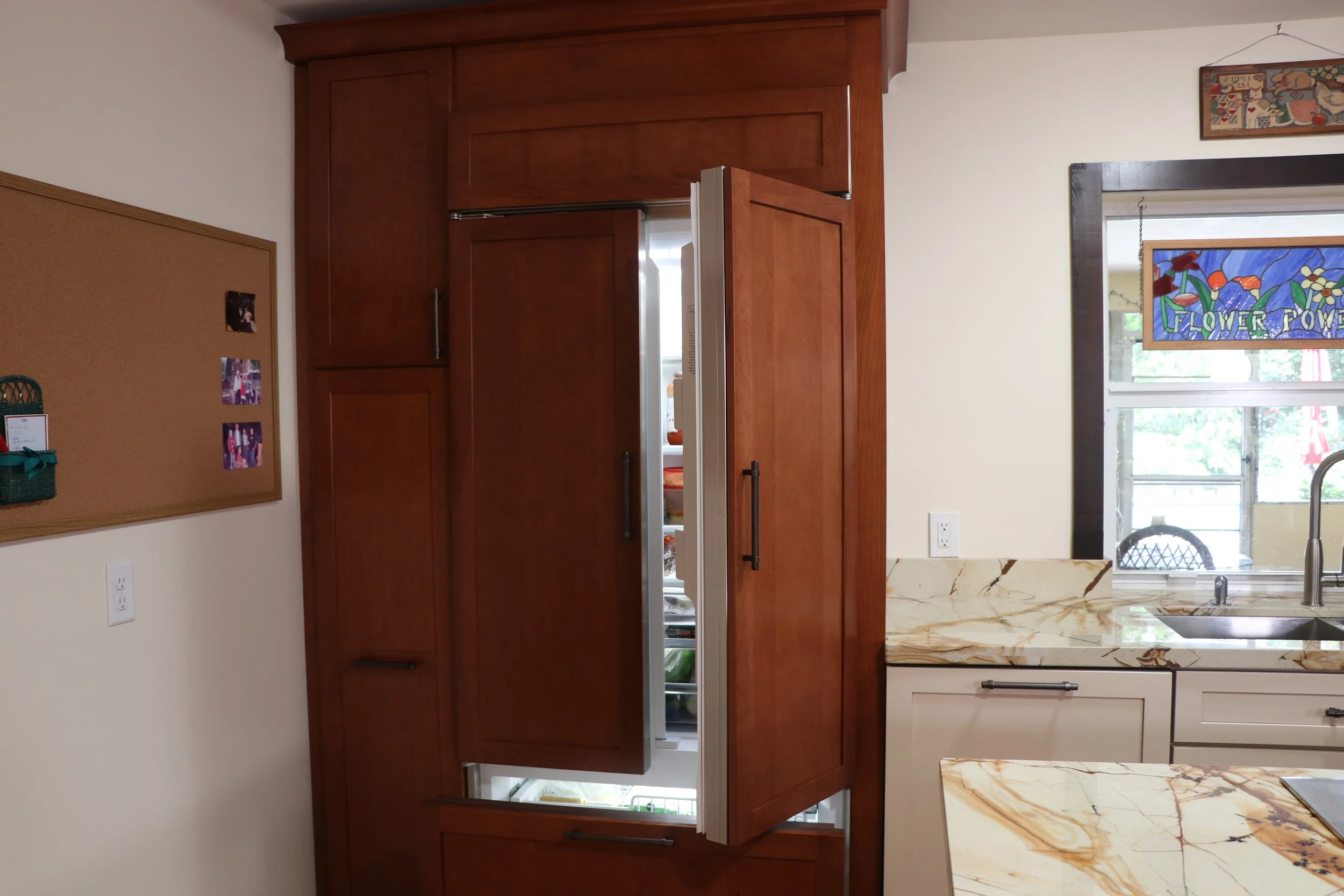 Two Toned Kitchen and Storage Solutions — Fournier custom Designs Inc.