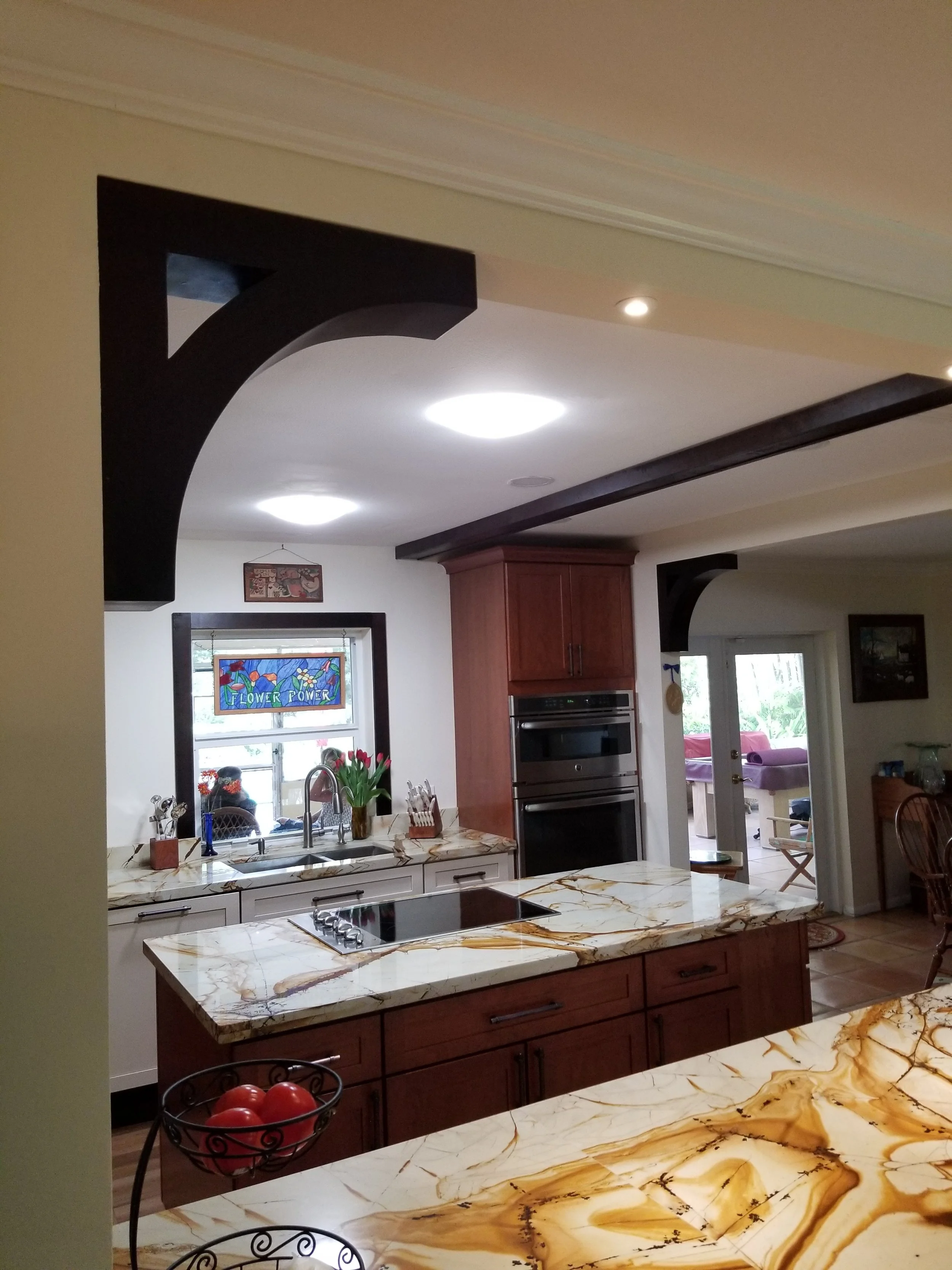 Two Toned Kitchen and Storage Solutions — Fournier custom Designs Inc.