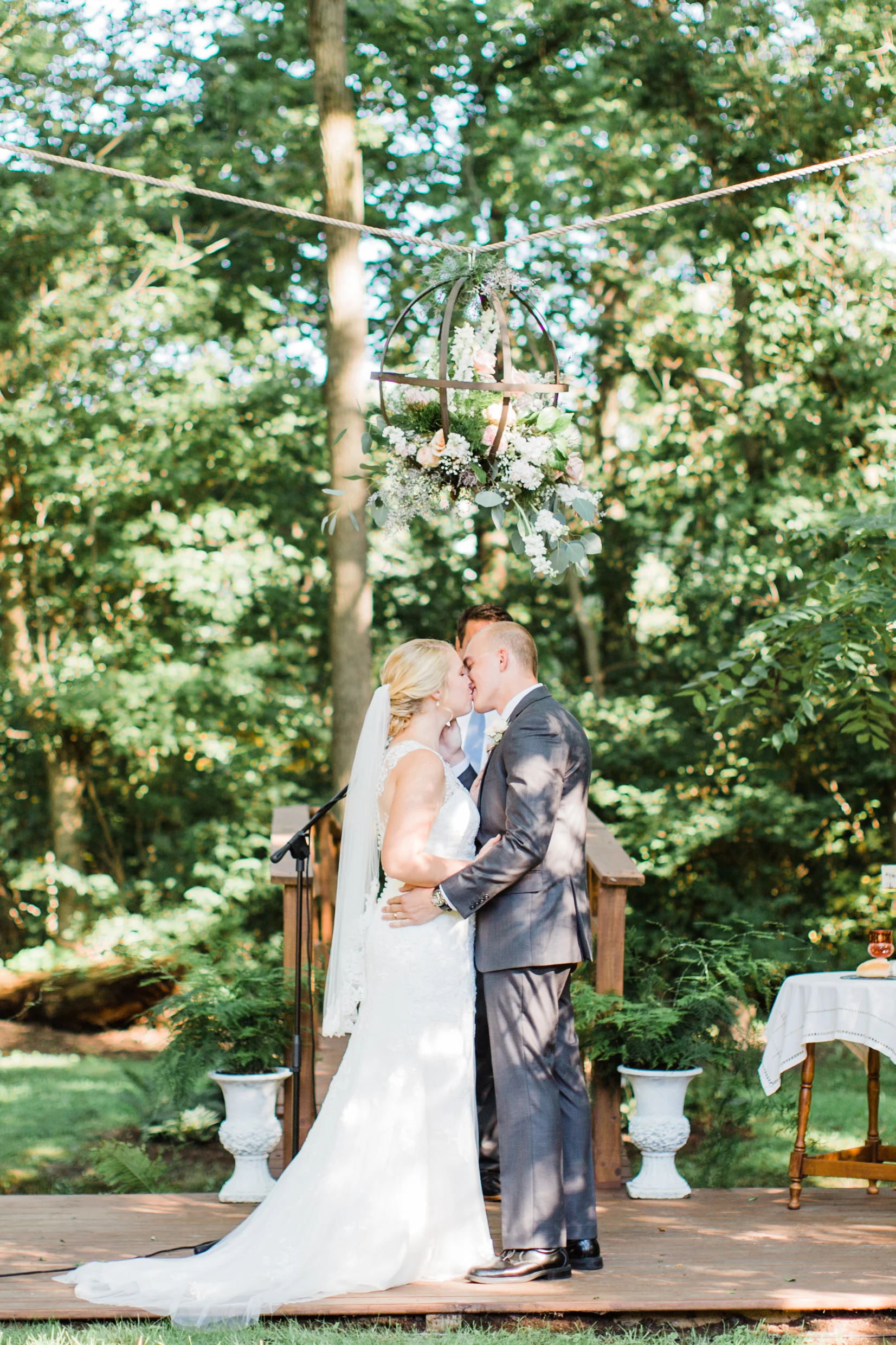 Becca & Zach - Whimsical Backyard Wedding - Columbus, Ohio Wedding Photographer