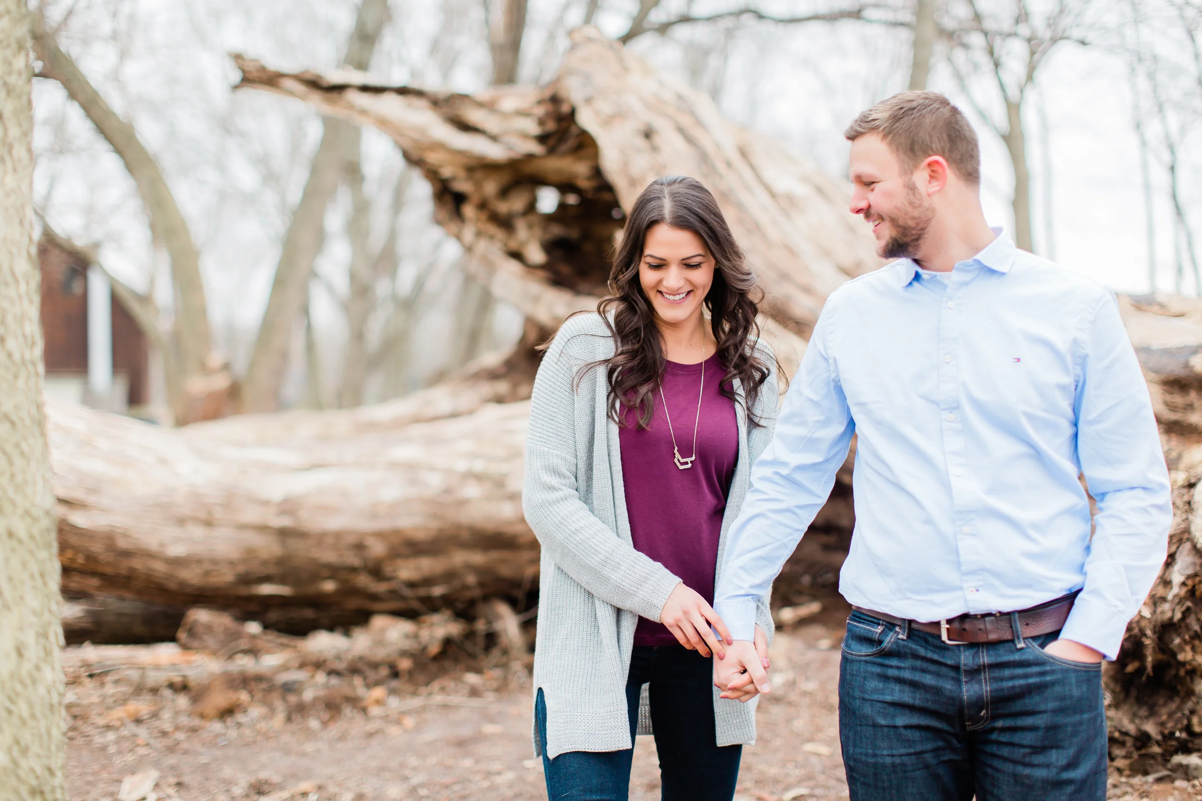 Stephanie & Danny - Slate Run Metro Engagement Session - Columbus, Ohio Wedding Photographer
