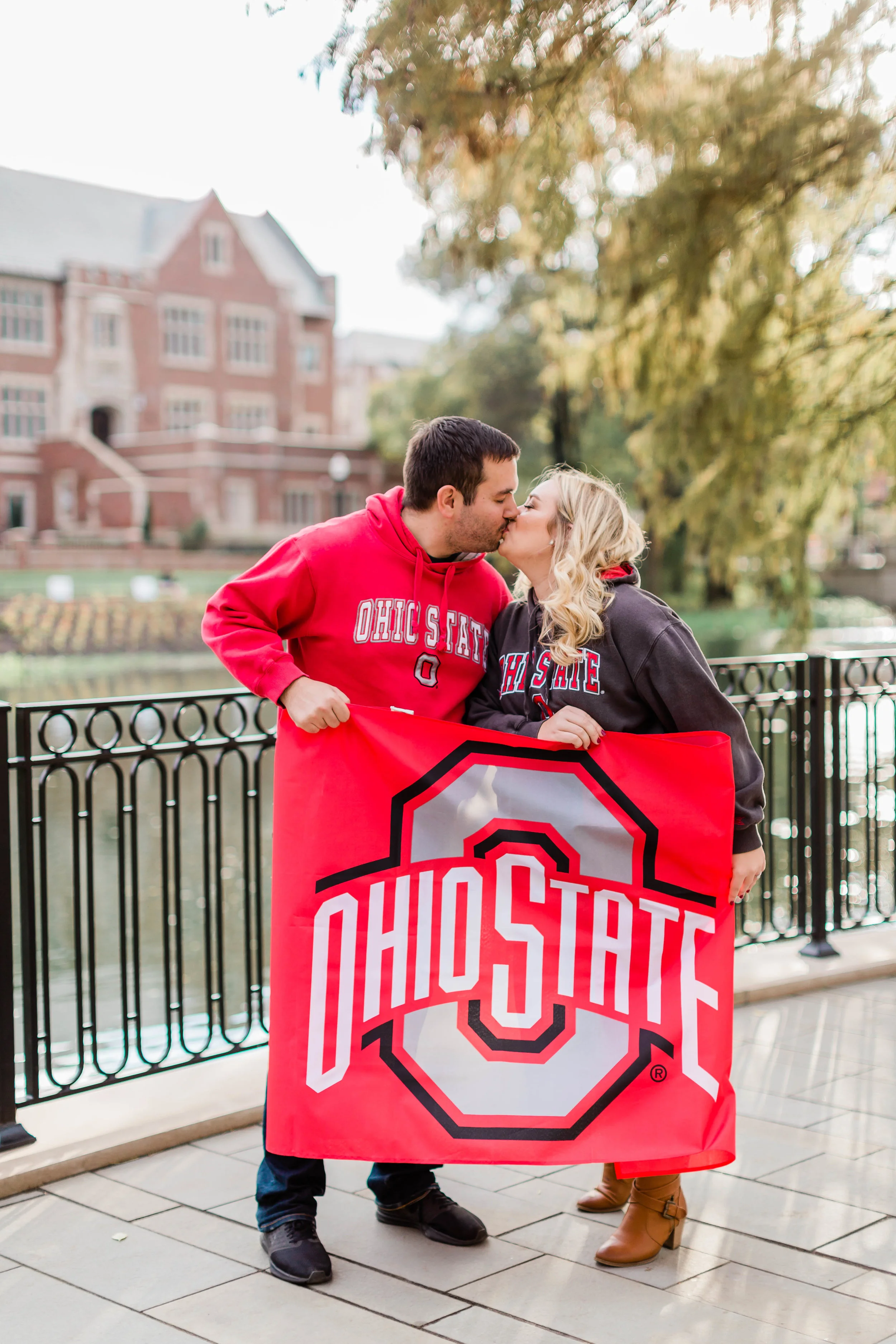 Taylor &amp; Mike - Ohio State University Engagement Session - Columbus, Ohio Wedding Photographer