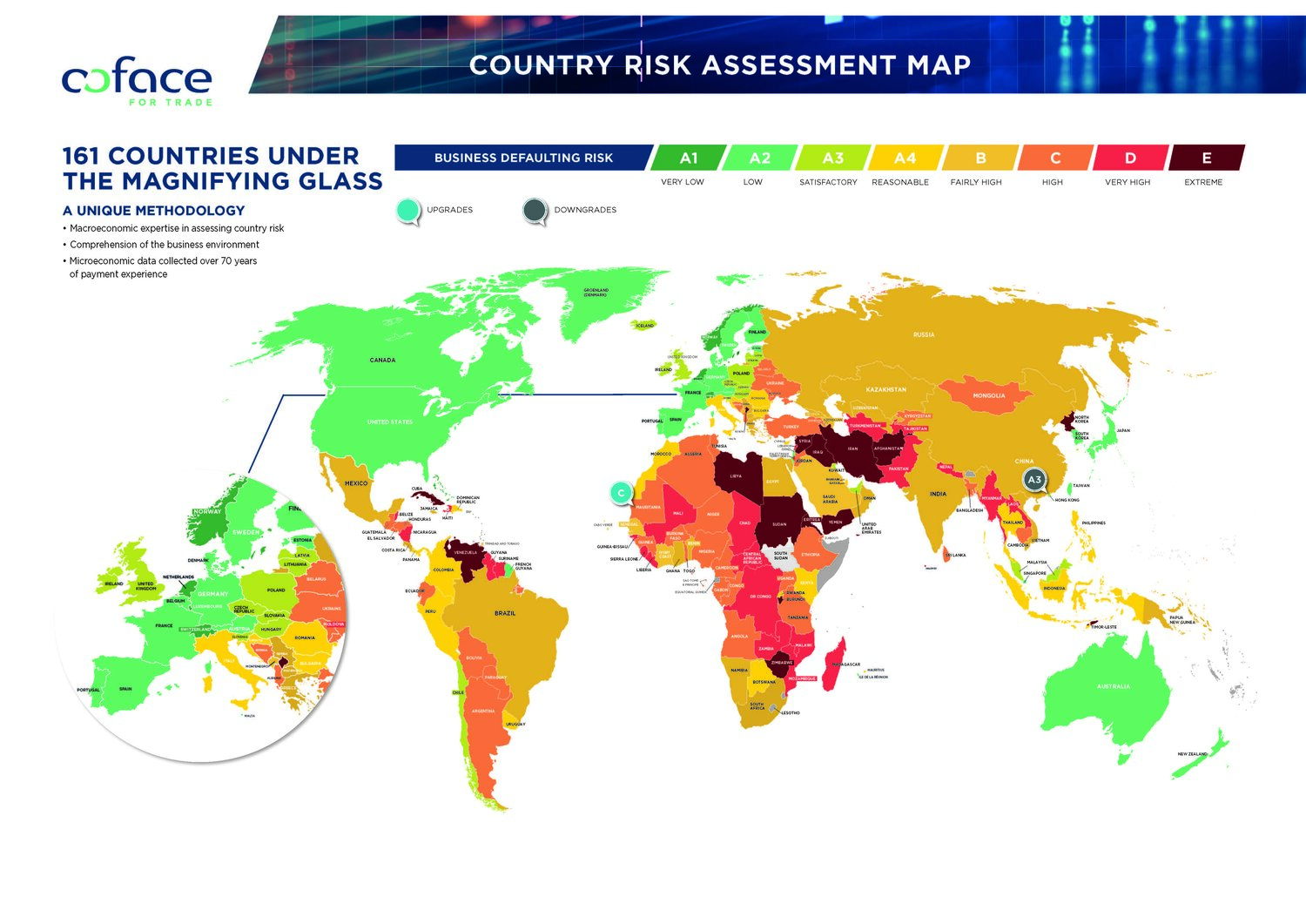 Страны первого сектора. Water Security Index risk 2023.