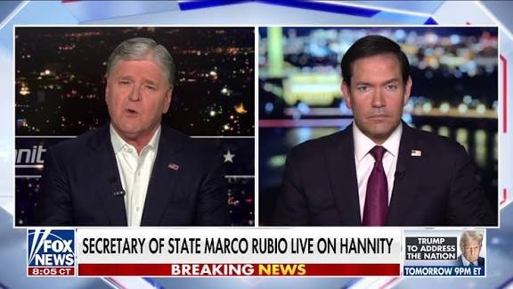 U.S. Secretary Of State Rubio About Cuba: "preference of our President is to solve these things diplomatically"