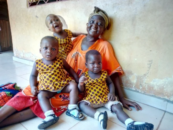 This set of triplet have since graduated from Noah’s ark.