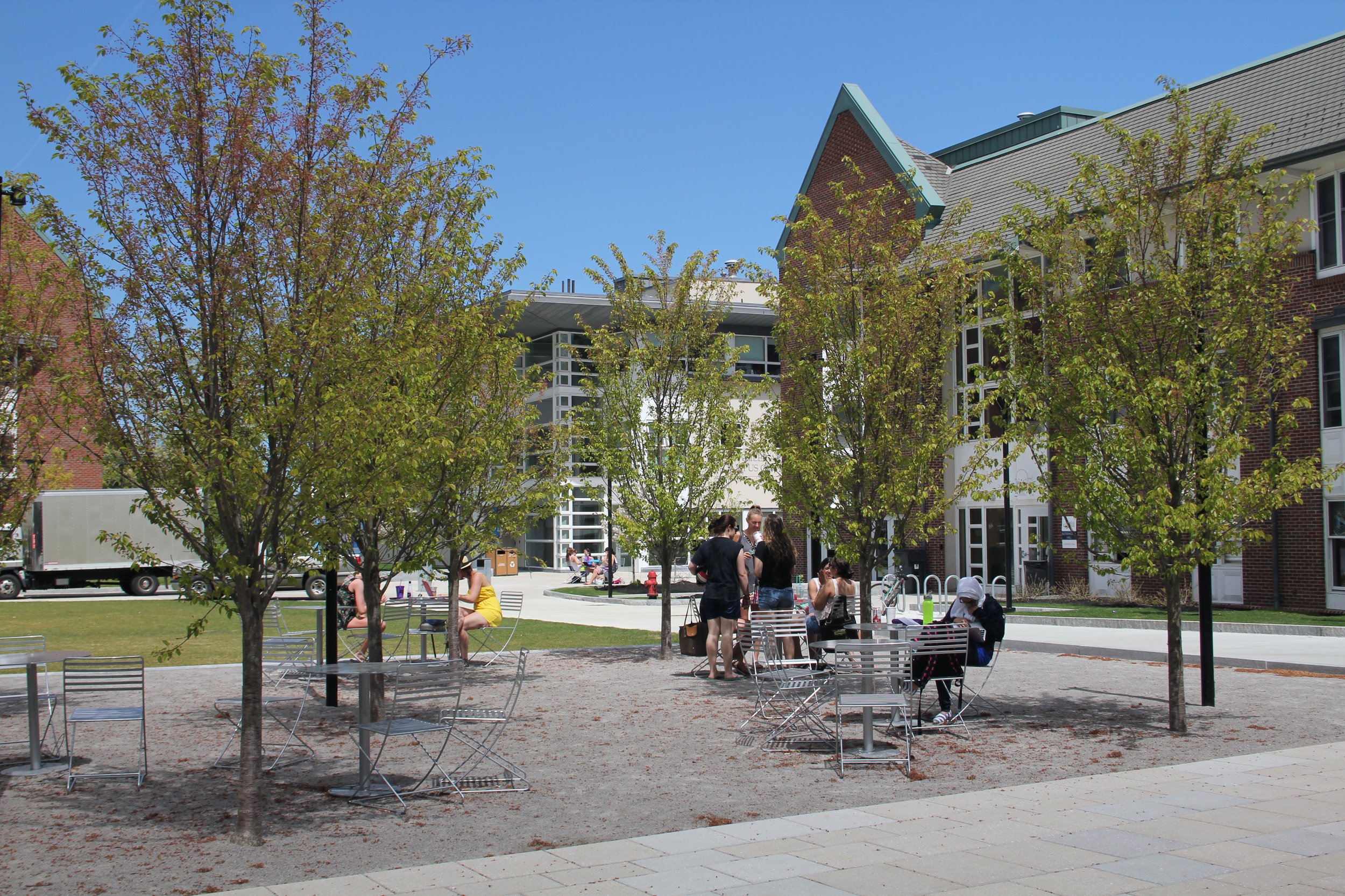 LASELL COLLEGE ARTS QUAD