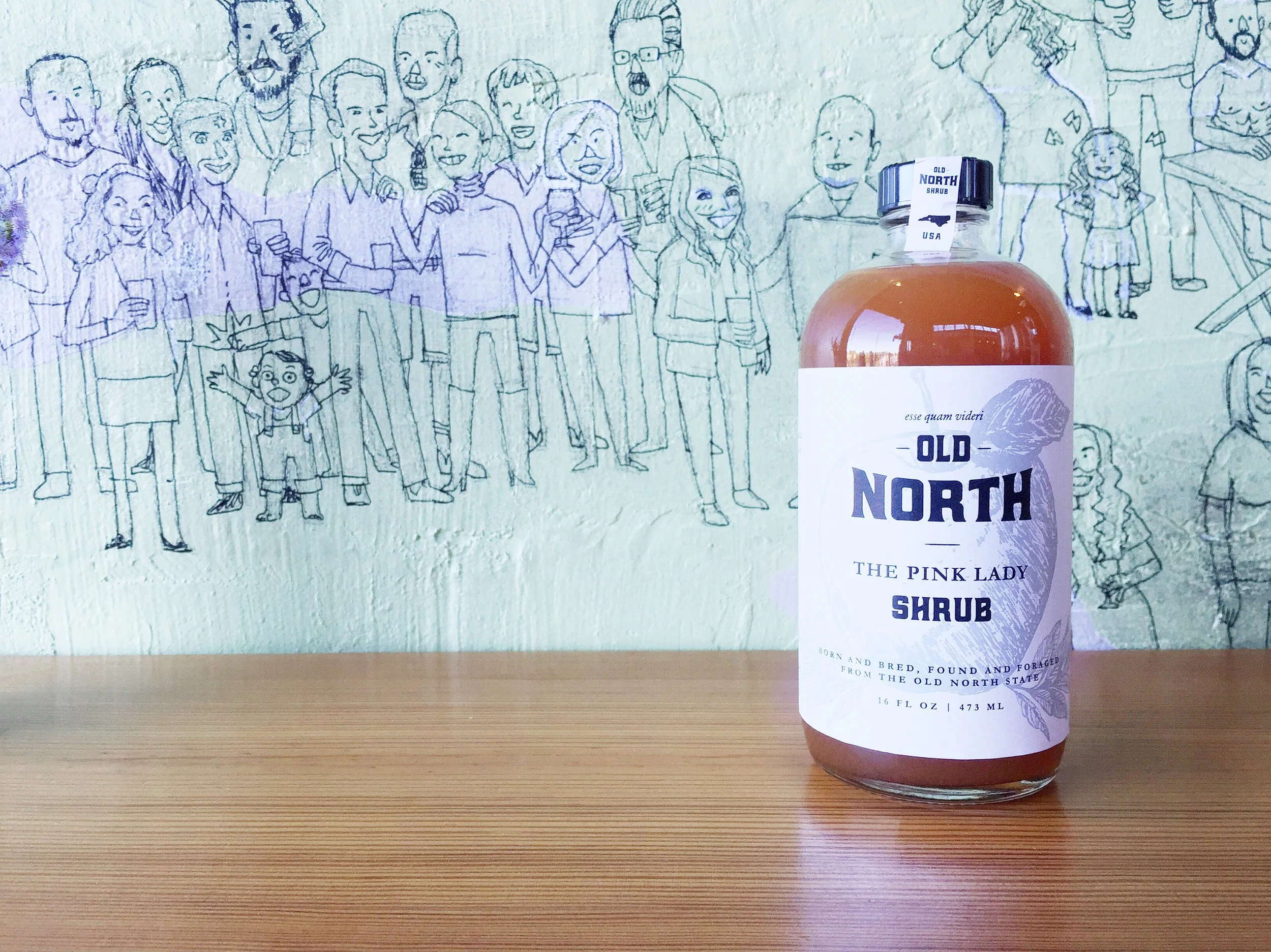 Old North Shrub | The Pink Lady