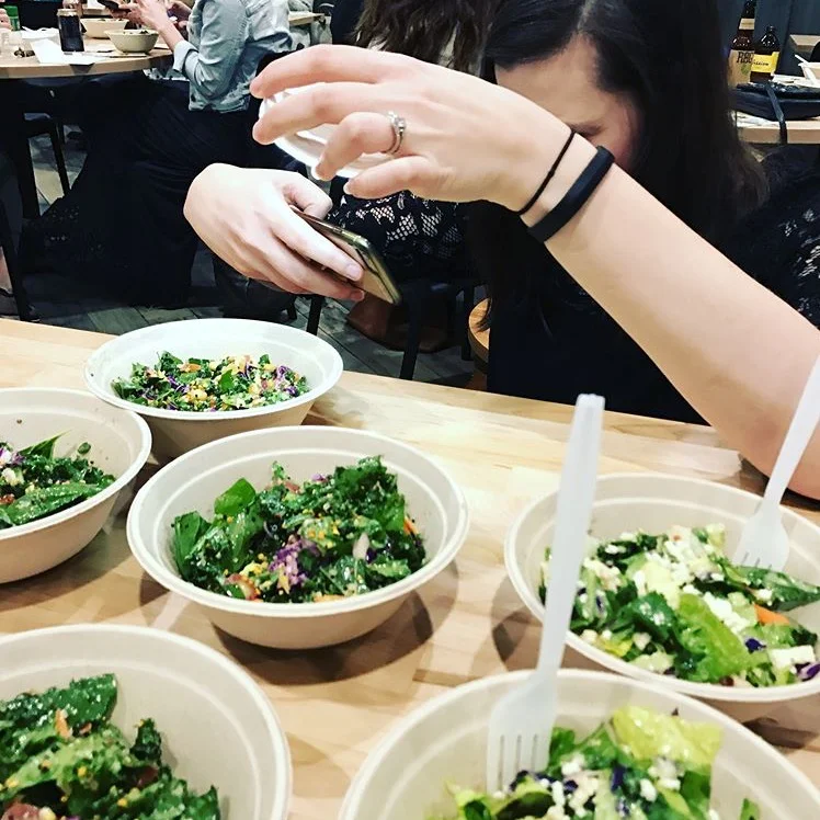 My favorite food blogger tool: a clip on selfie light. Get yours here. | Photo by Davida Jackson.