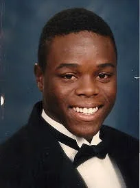 High school photo of Nathan King, shared by his family.