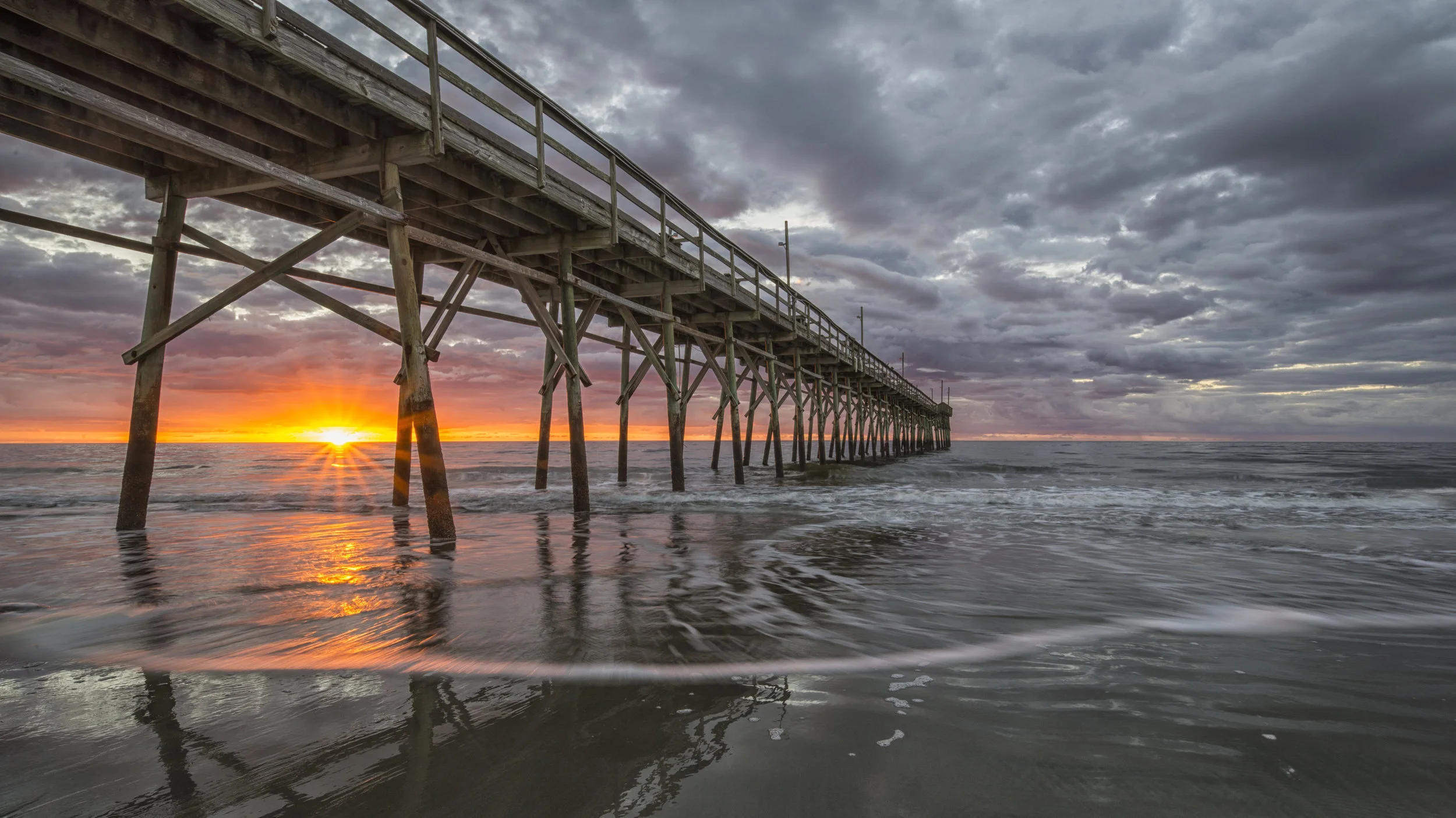 Sunrise at Sunset Beach, North Carolina