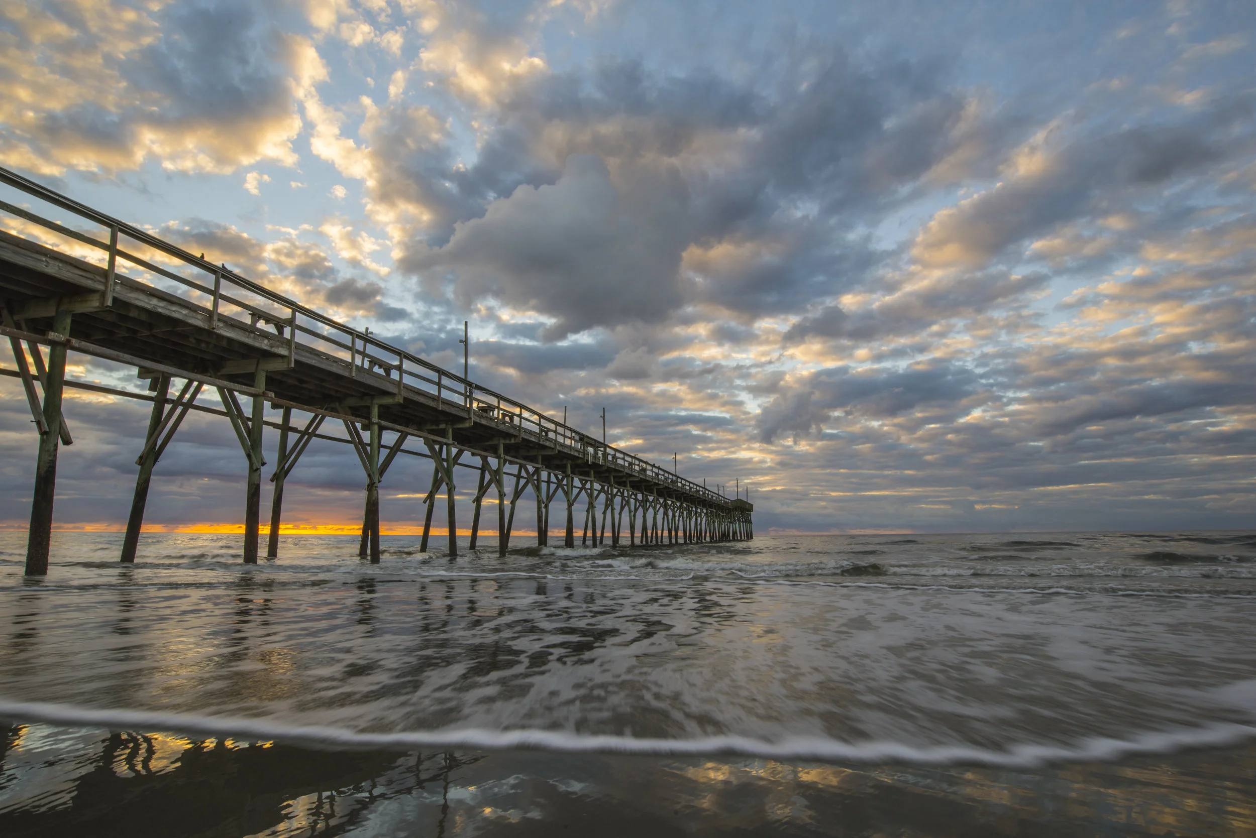 Sunrise at Sunset Beach, North Carolina
