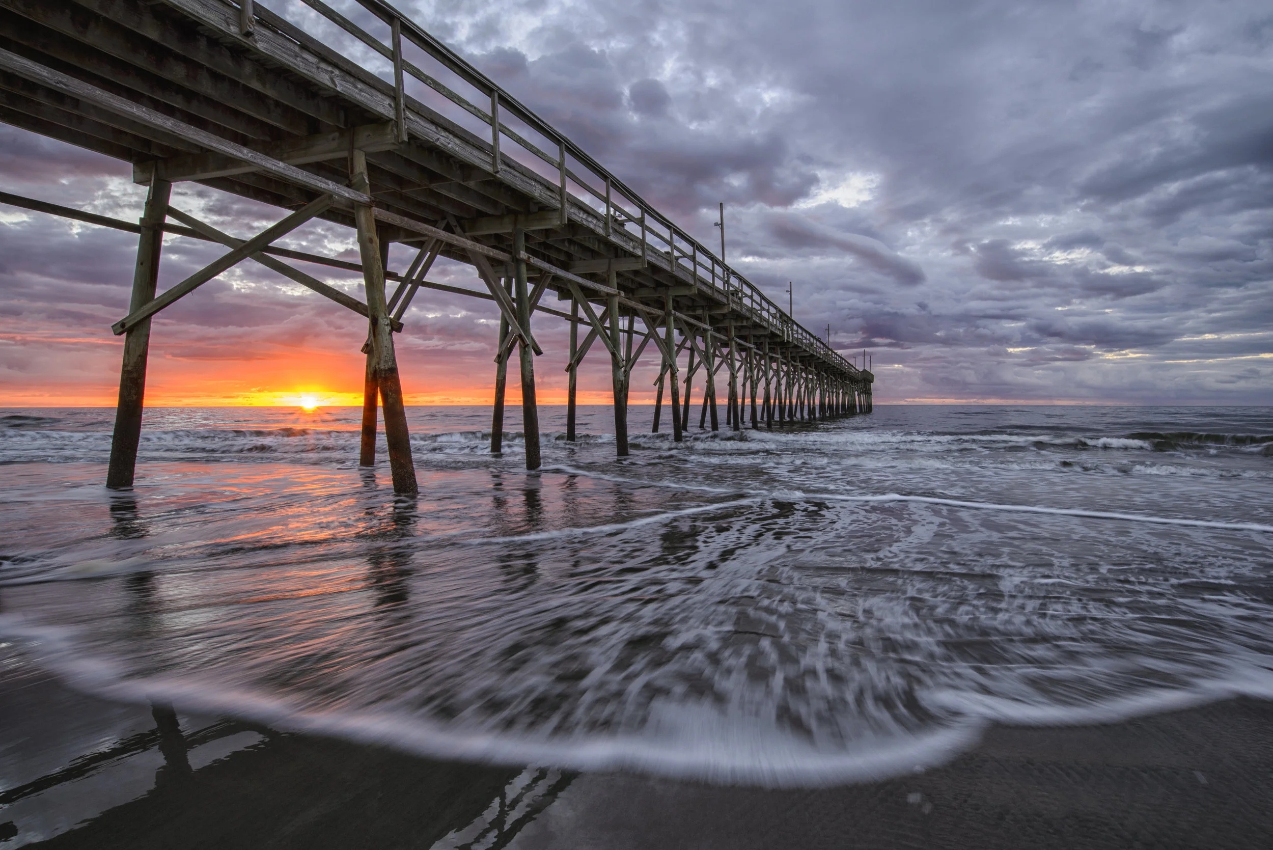 Sunrise at Sunset Beach, North Carolina