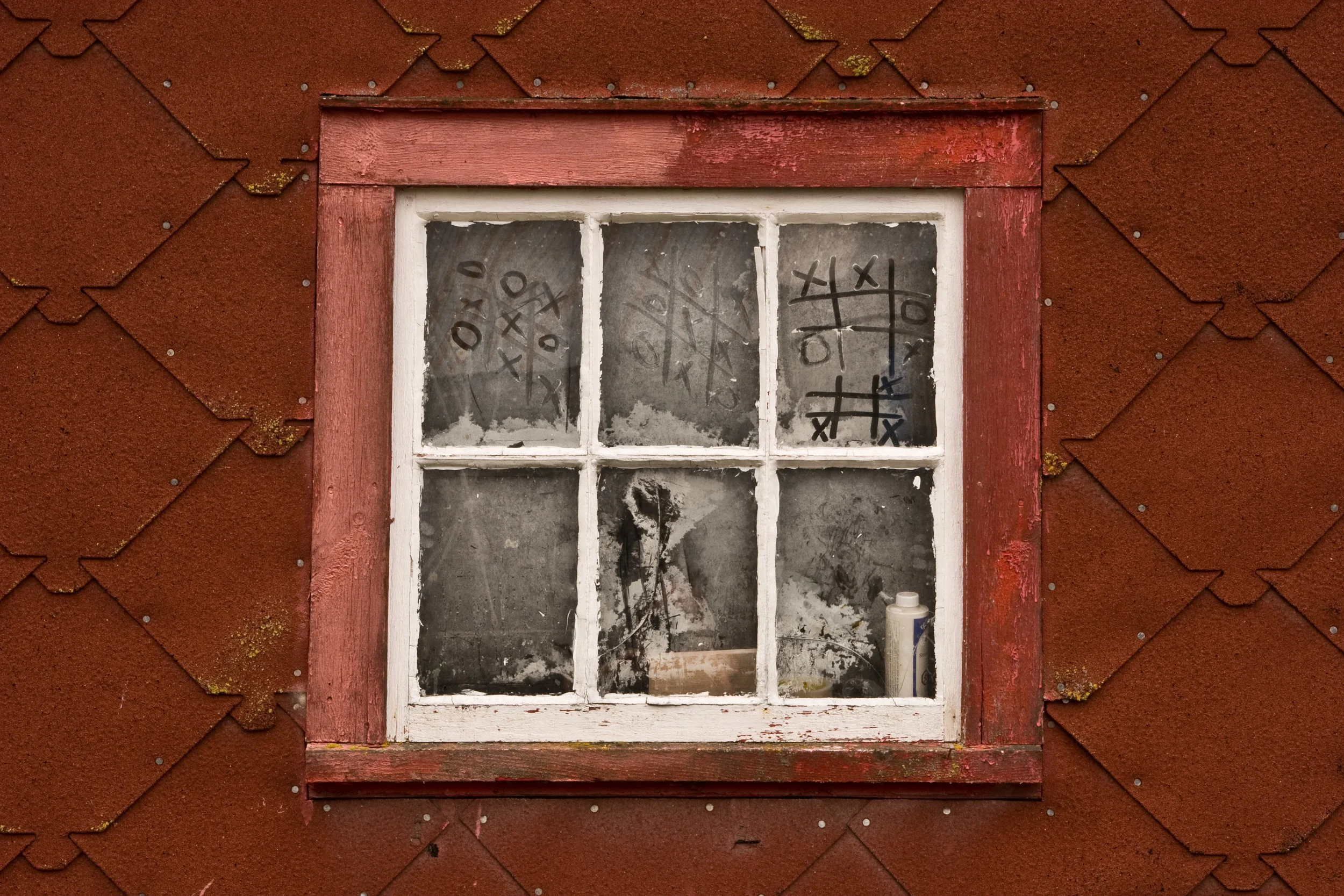 Fishing Shed window, Seal Cove