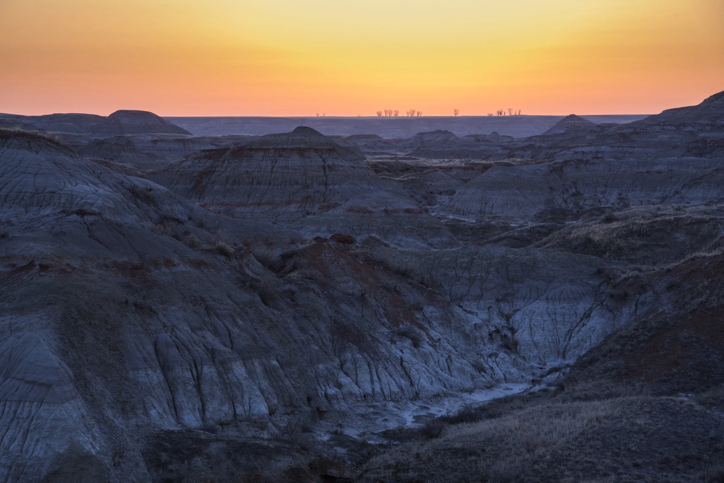 Sunrise over the Canadian Badlands, Dinosaur Provincial Park