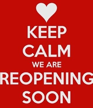 June 23!! We are reopening!! We will be calling clients to reschedule everyone!! Please bare with us!! We are trying to get coverage from our staff and childcare for our munchkins.  Thank you so much for everyone&rsquo;s love and support!! We will ge
