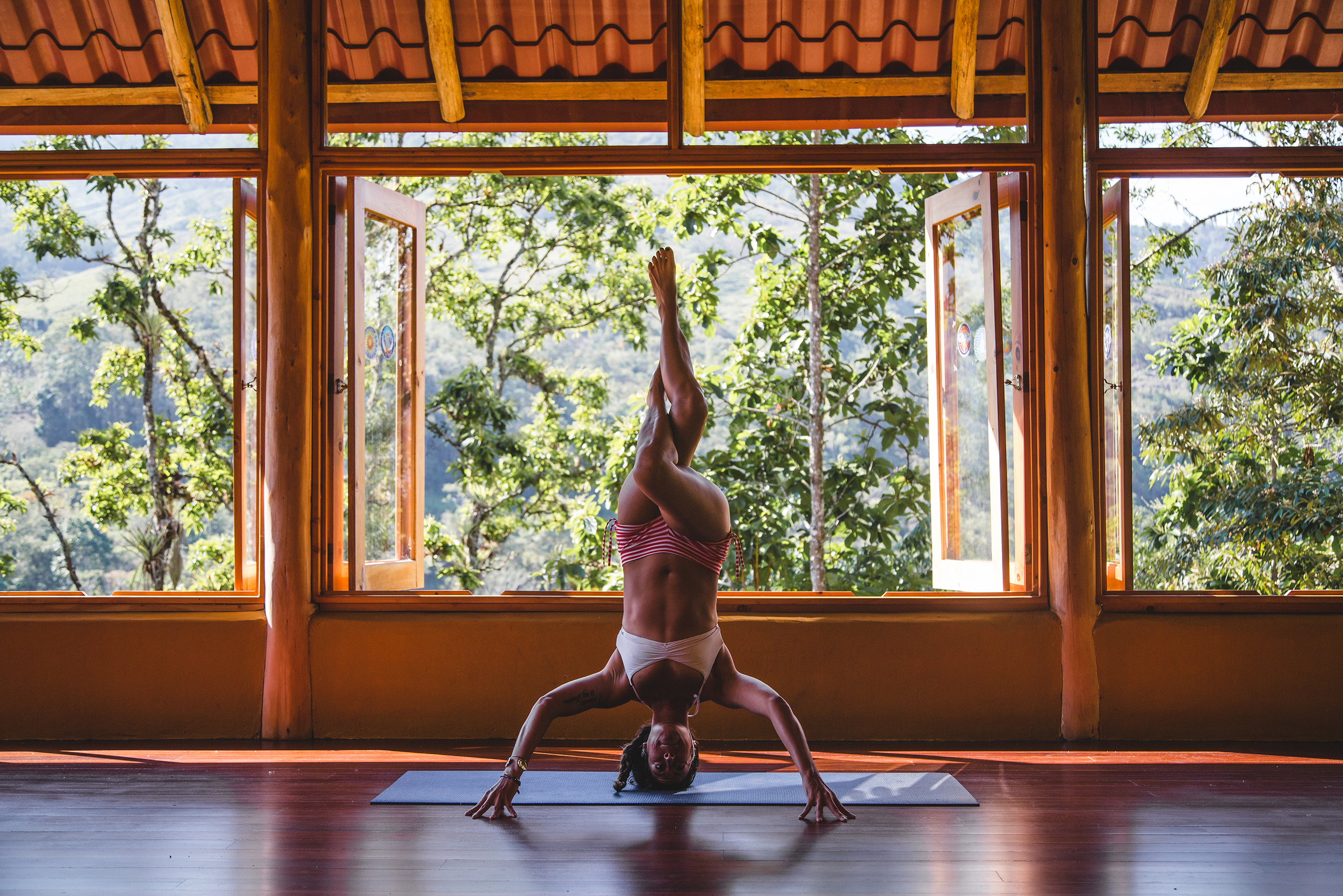 One of the beautiful shalas at Rio Chirripo Lodge. Photo by Morten Sølvstrøm. 