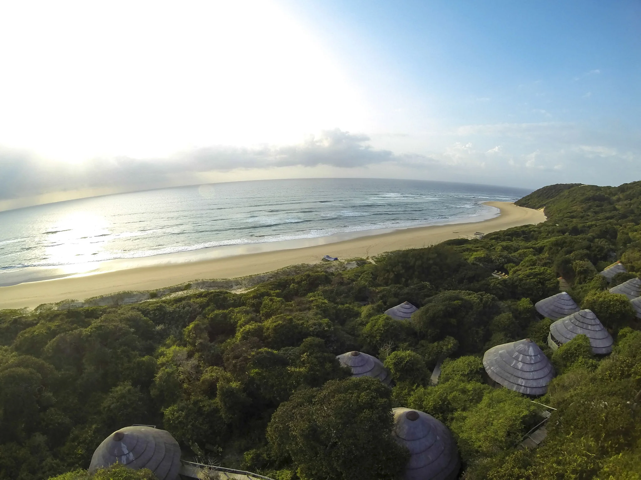 Thonga Beach Lodge, our first destination.