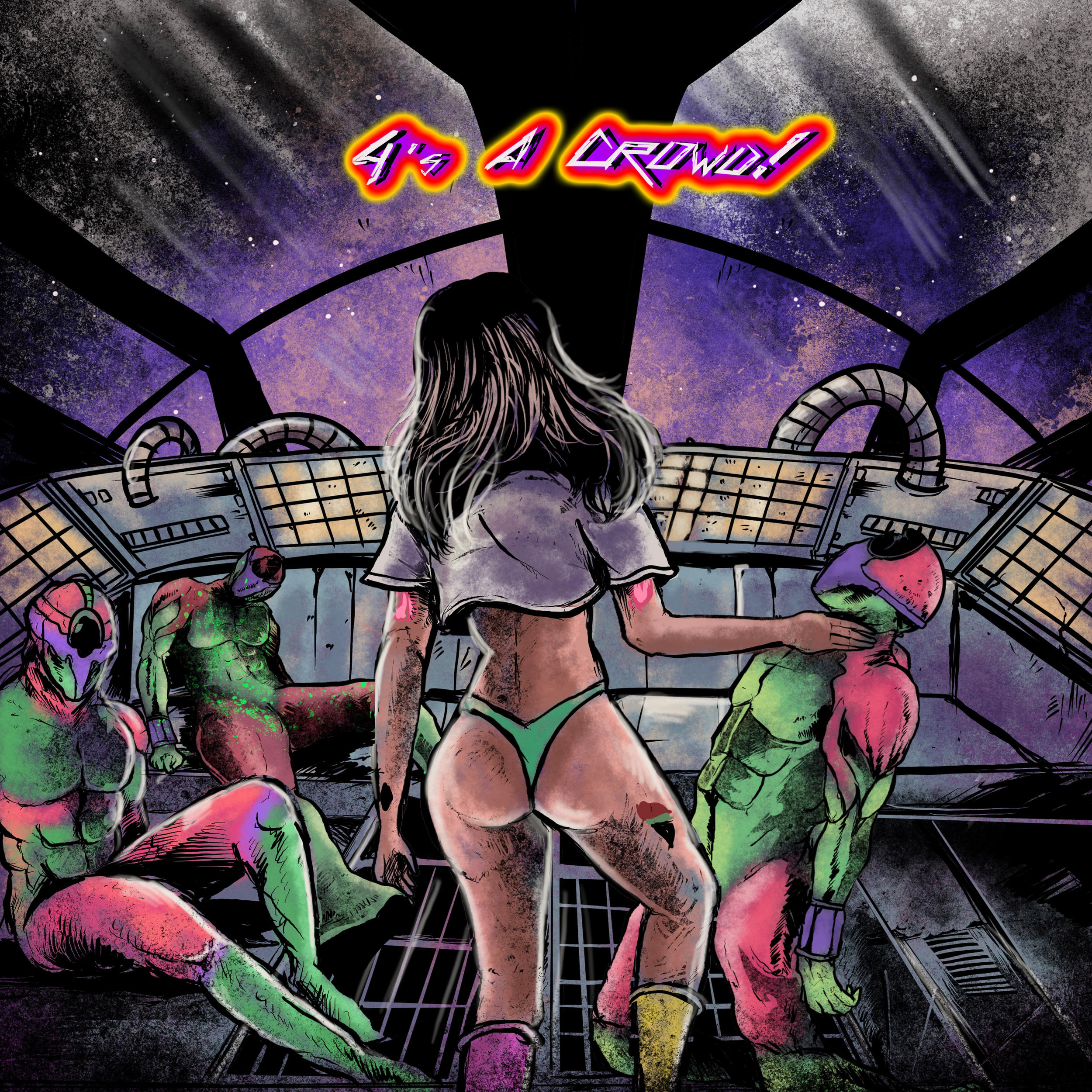 4's a Crowd album front cover.png