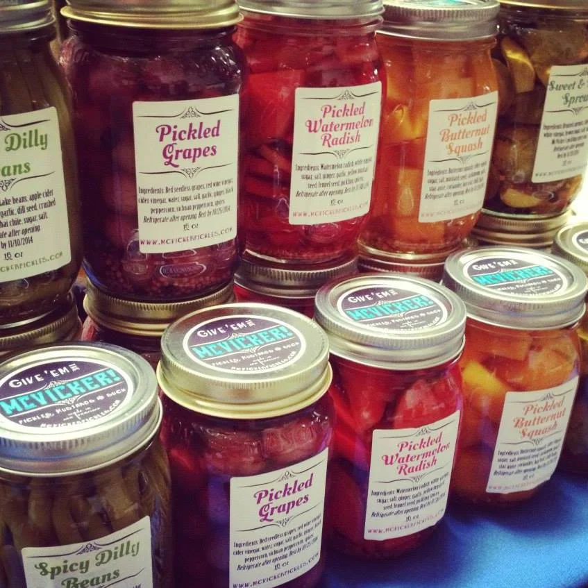 Old Classics, New Ideas McVICKER PICKLES Pickles + Mustards + Preserves OUR PRODUCTS