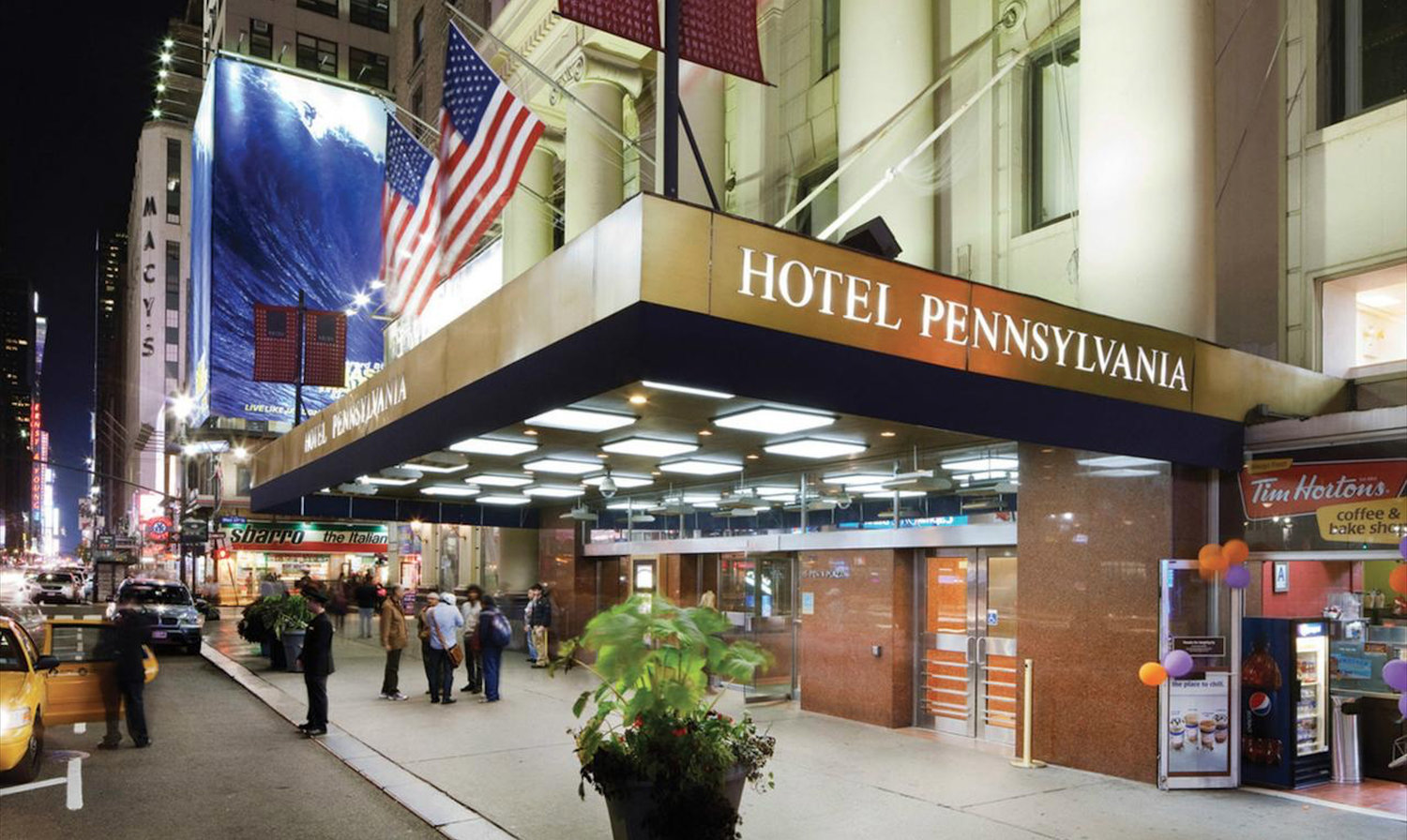 Отель пенсильвания в нью йорке