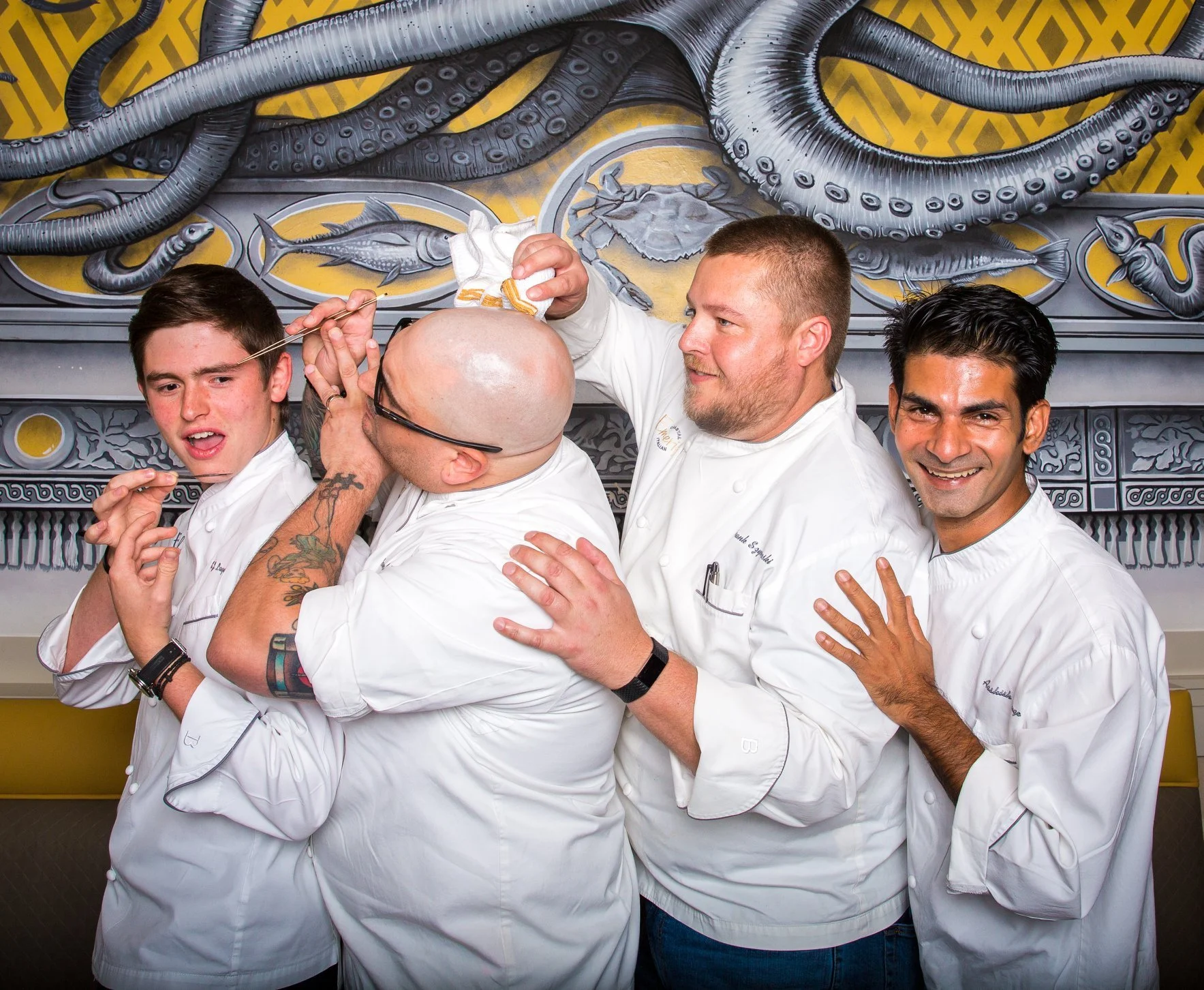 Chef EJ Lagasse and Crew of Emerils Coastal