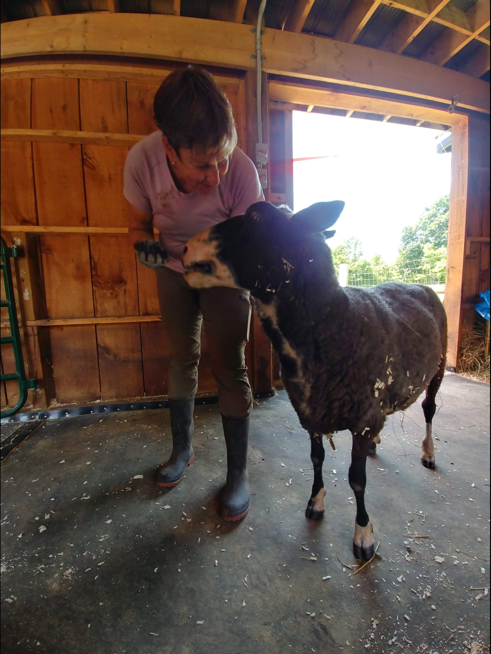 Special Bond - Theresa and Moose