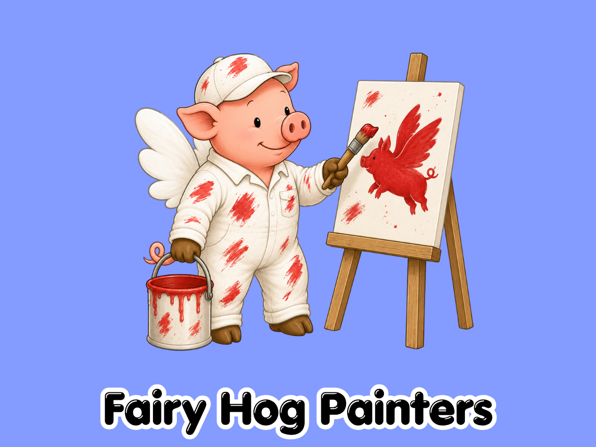 Fairy Hog Painters