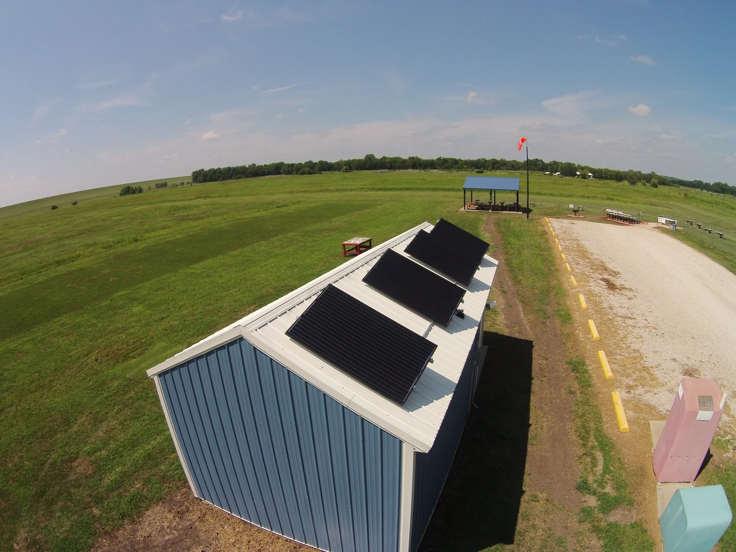 Commercial solar array © 2015 Cromwell Environmental