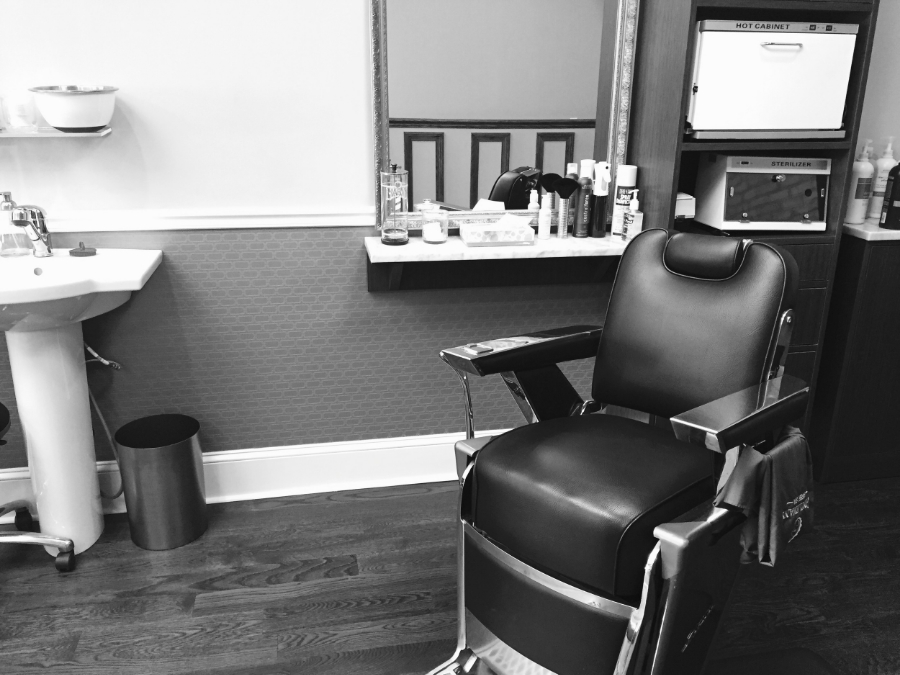 Authentic Vintage Barber Chairs and Equipment 