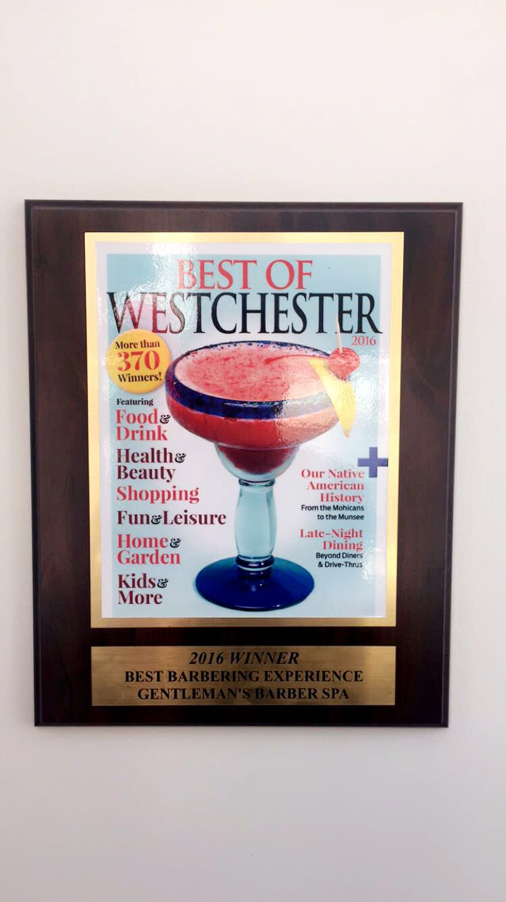 Look for the prestigious award mounted in the shop! 