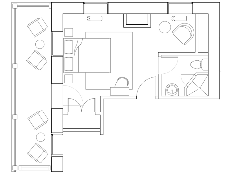 NO. 04 / HH BALCONY SUITE