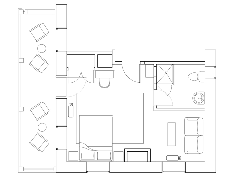 NO. 05 / HH BALCONY SUITE