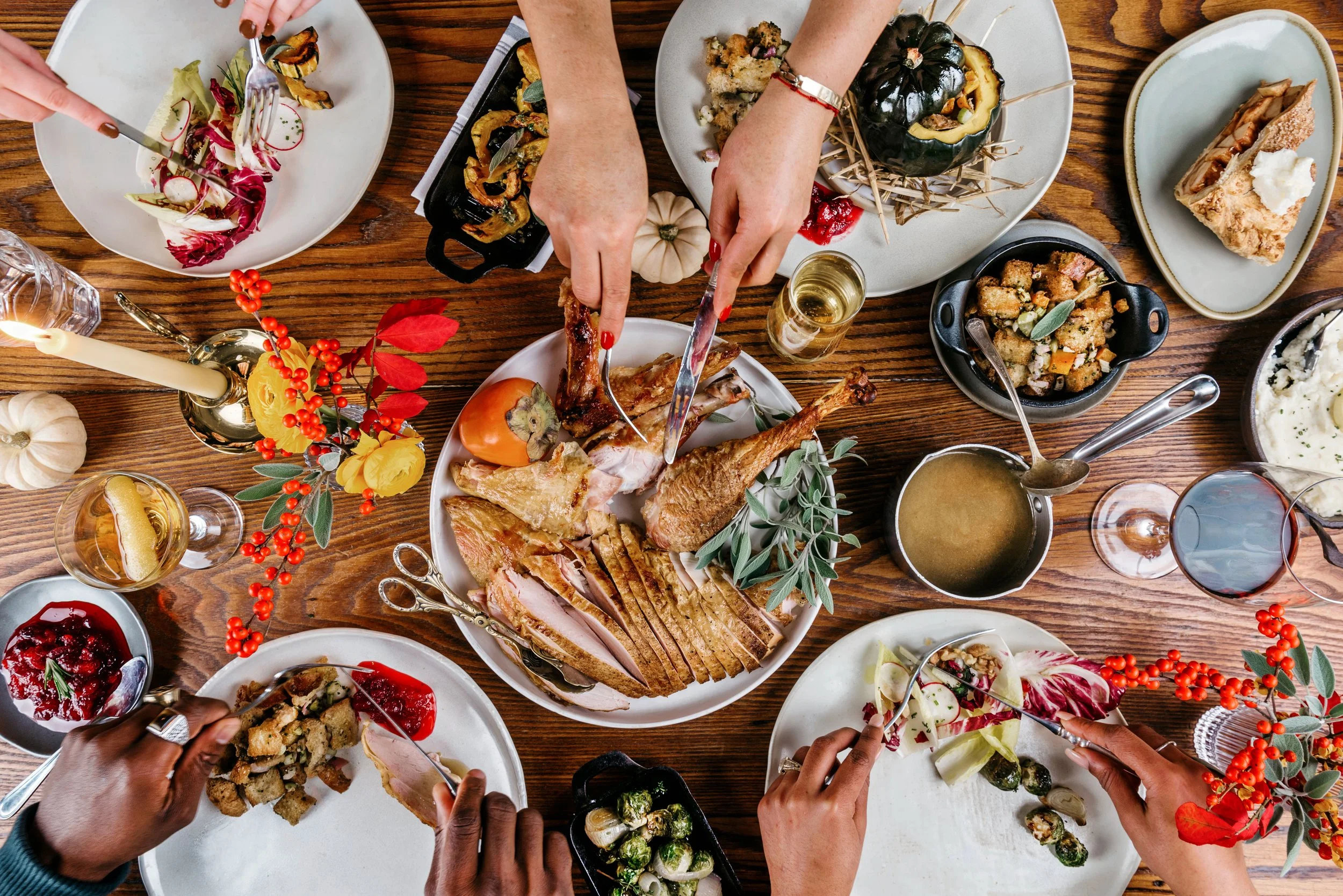 THANKSGIVING AT BUTTERFIELD & HASBROUCK HOUSE