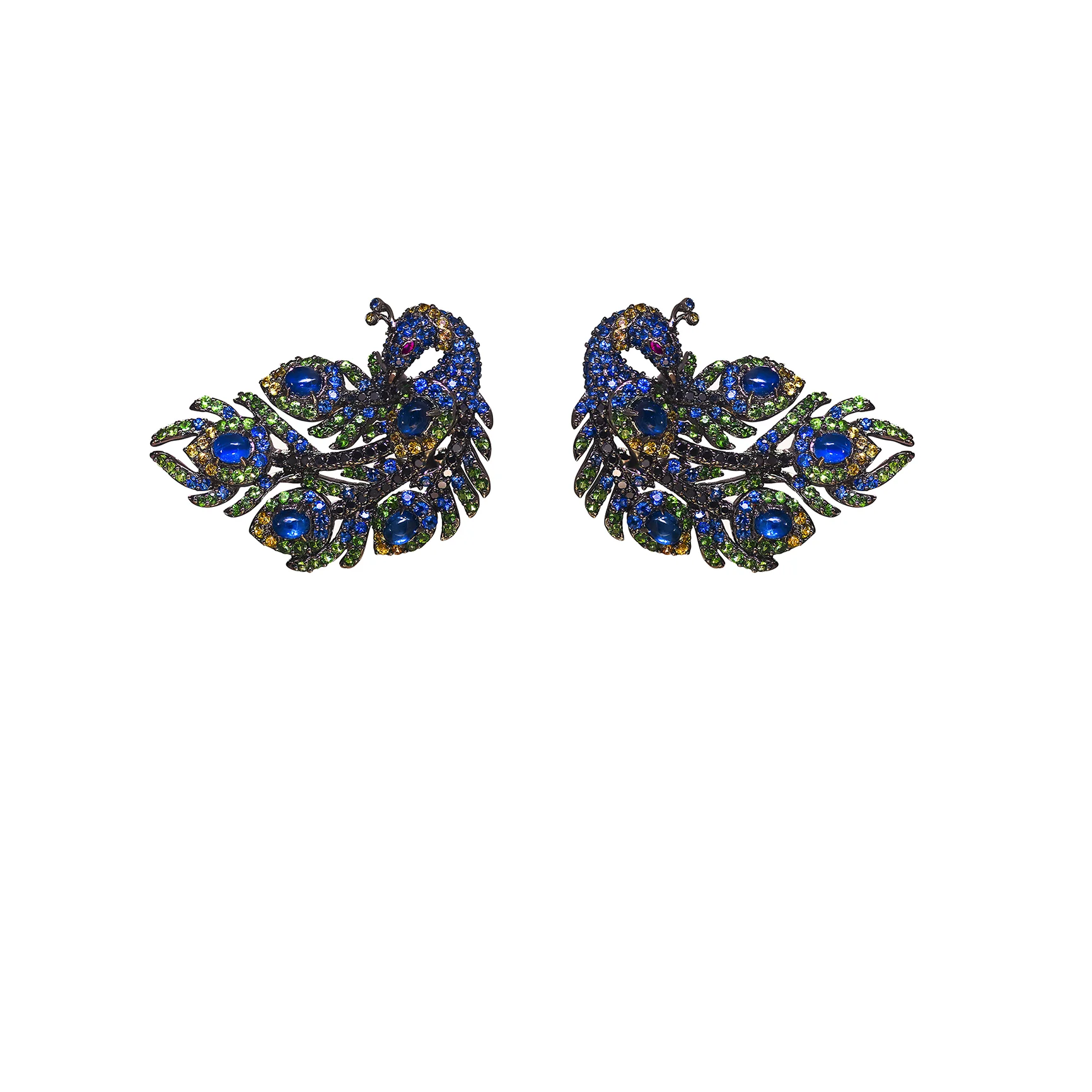 Peacock Pavo - Earring