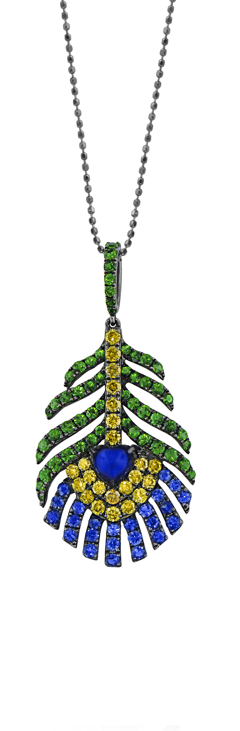 Peacock Glory Pendant-PCP0