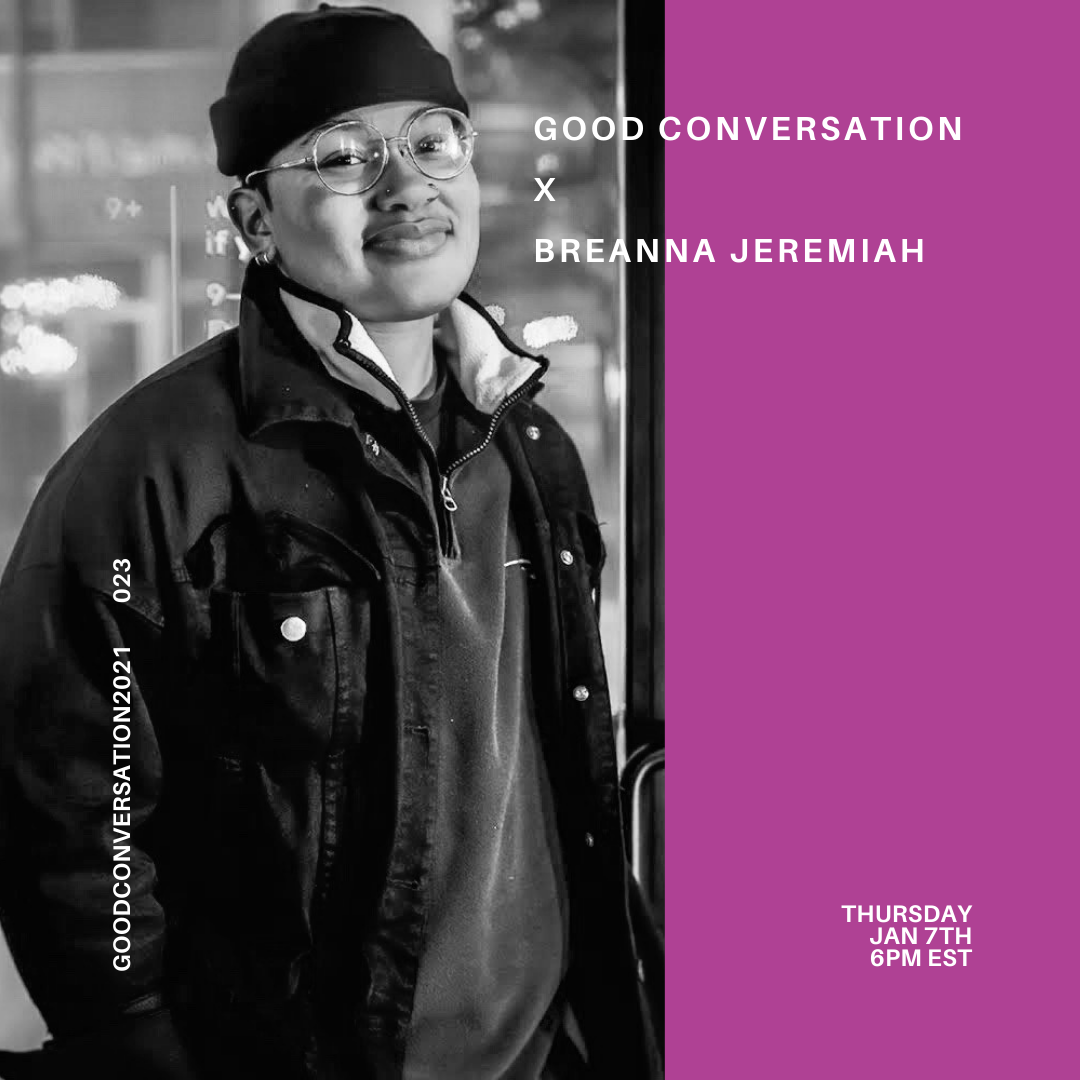 Good Conversation 023: Breanna Jeremiah