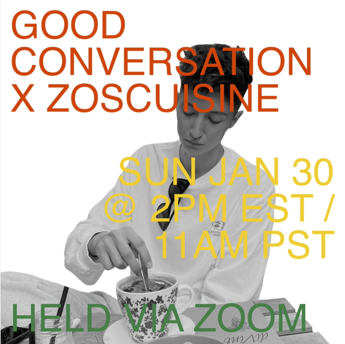 Good Conversation 036: ZOSCUISINE