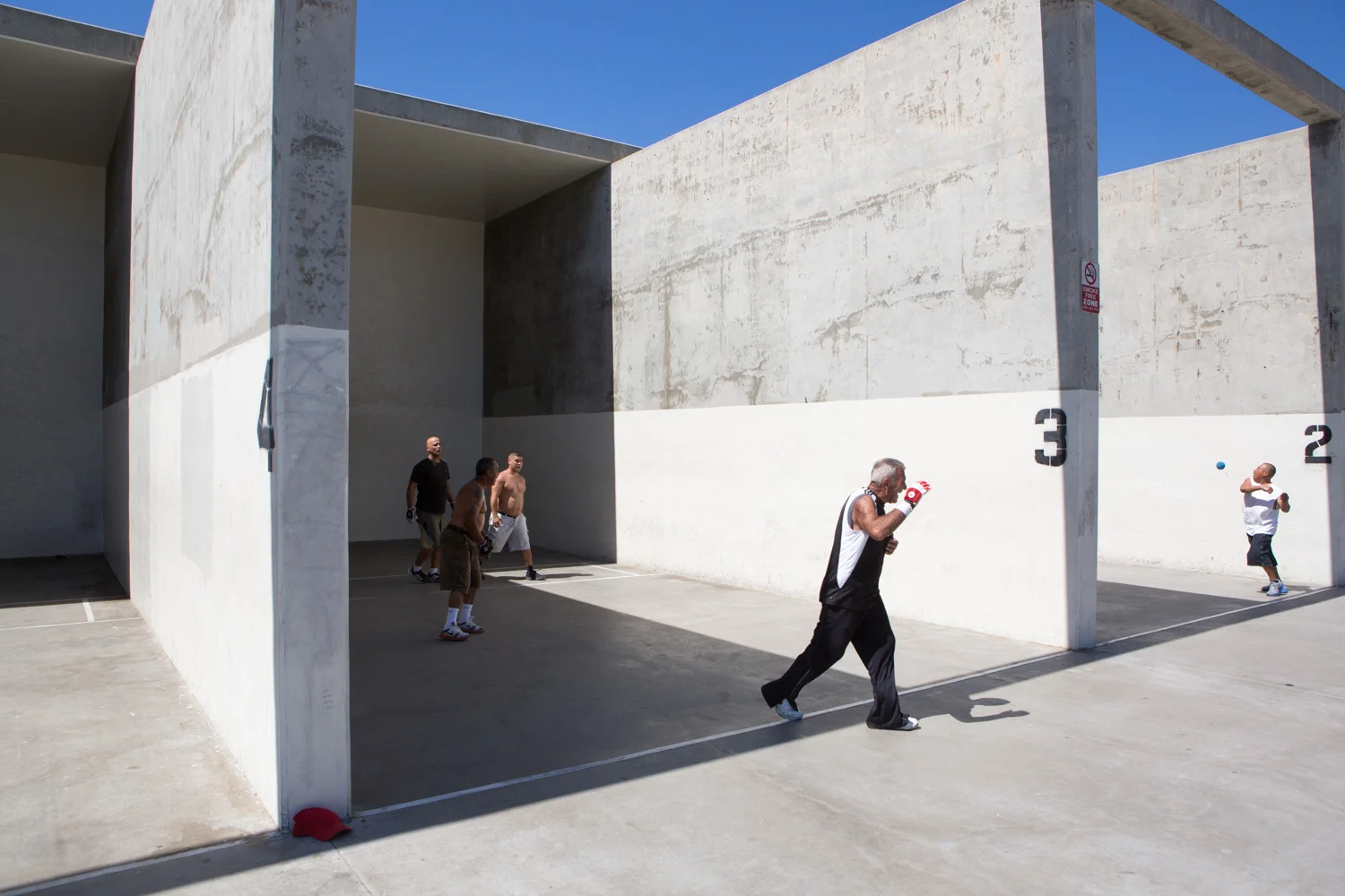 Venice Beach, California, Hand ball courts