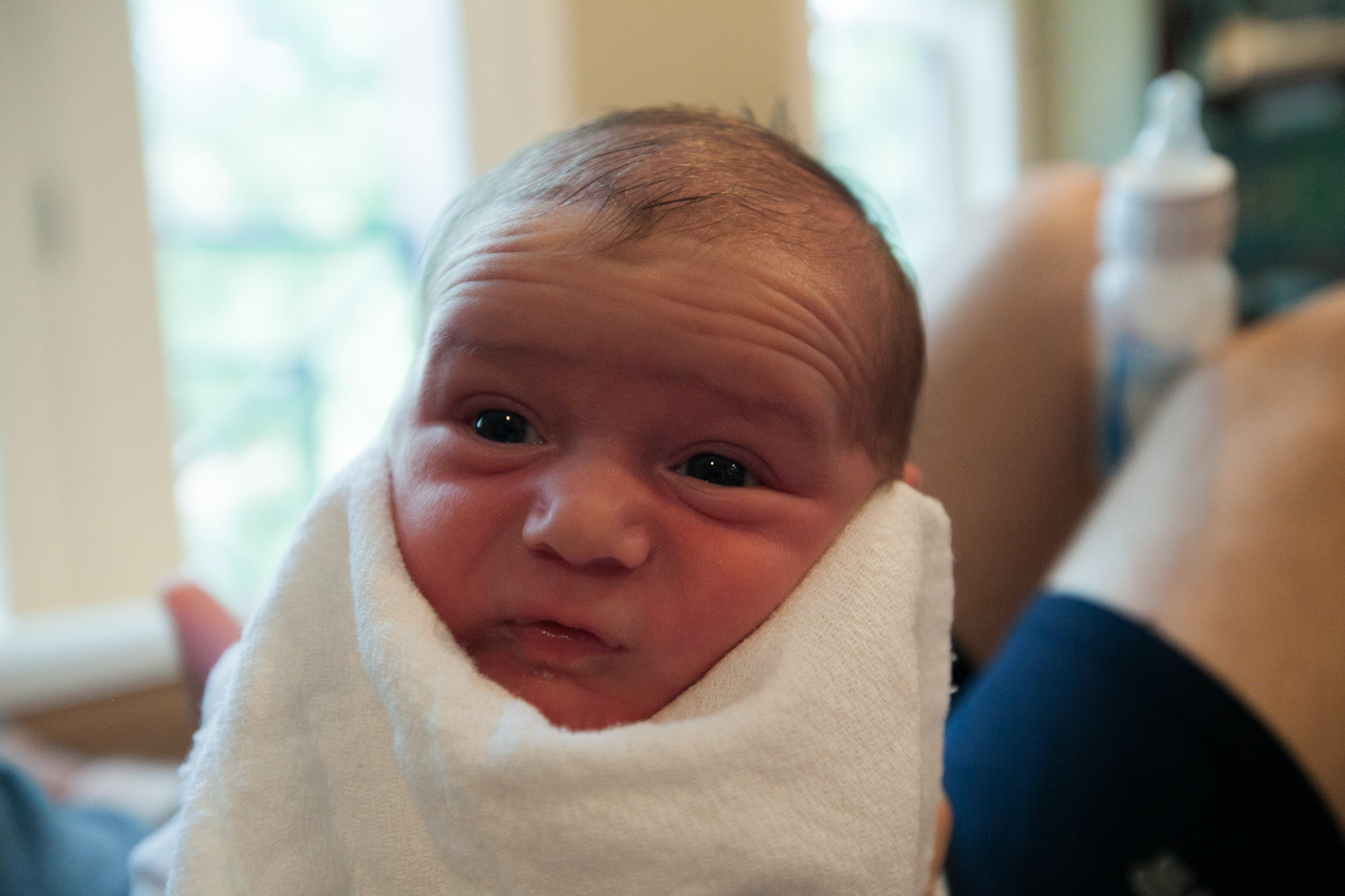 Editorial photographer Eric Kruszewski photographs his family and newborn nephew.