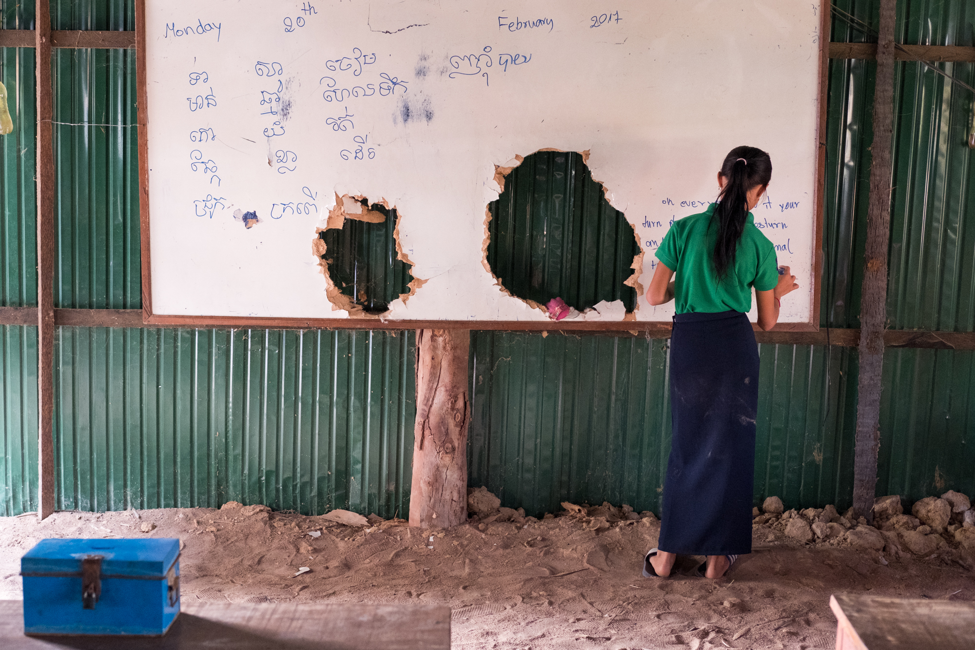  Kampong Tralach village, Cambodia 