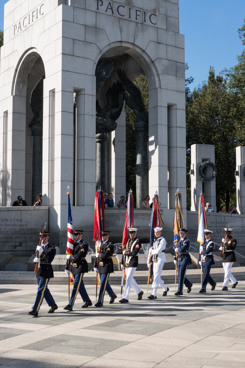 Eric Kruszewski photographs veterans and Honor Flight in Washington, D.C.