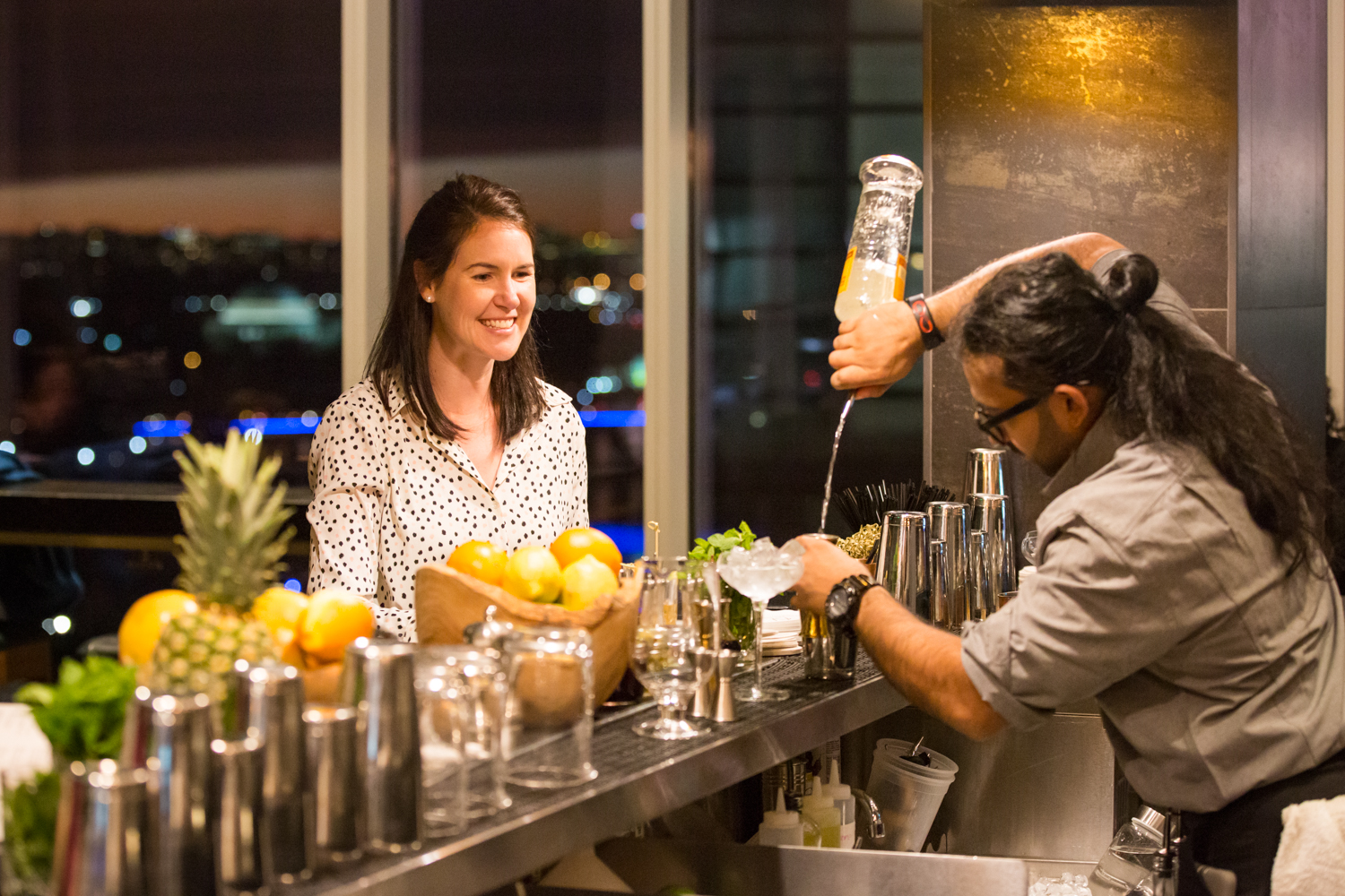 Eric Kruszewski photographs Hilton Canopy Hotel near Washington, D.C.