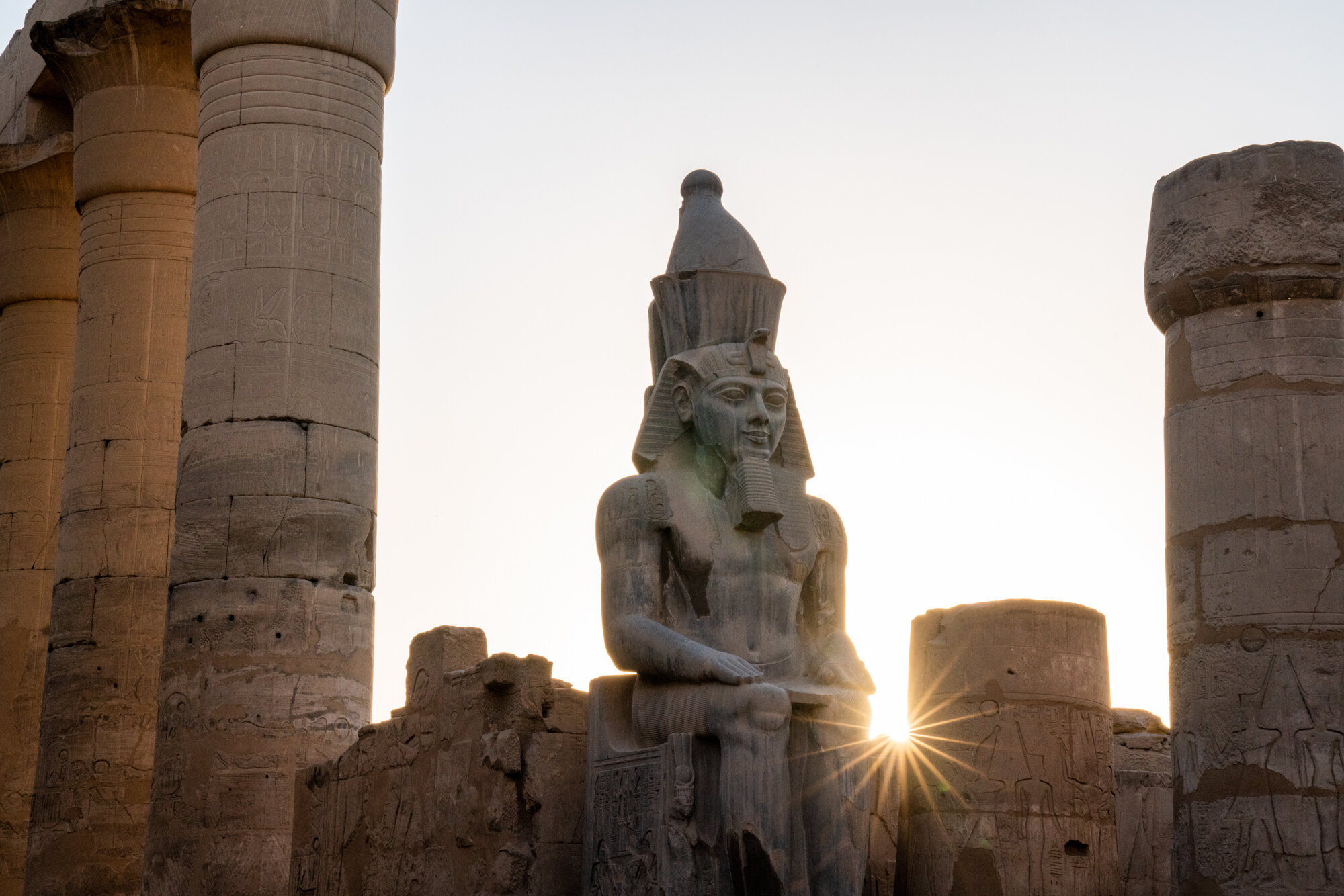 Eric Kruszewski photographs The Luxor Temple in Egypt for Lindblad Expeditions.